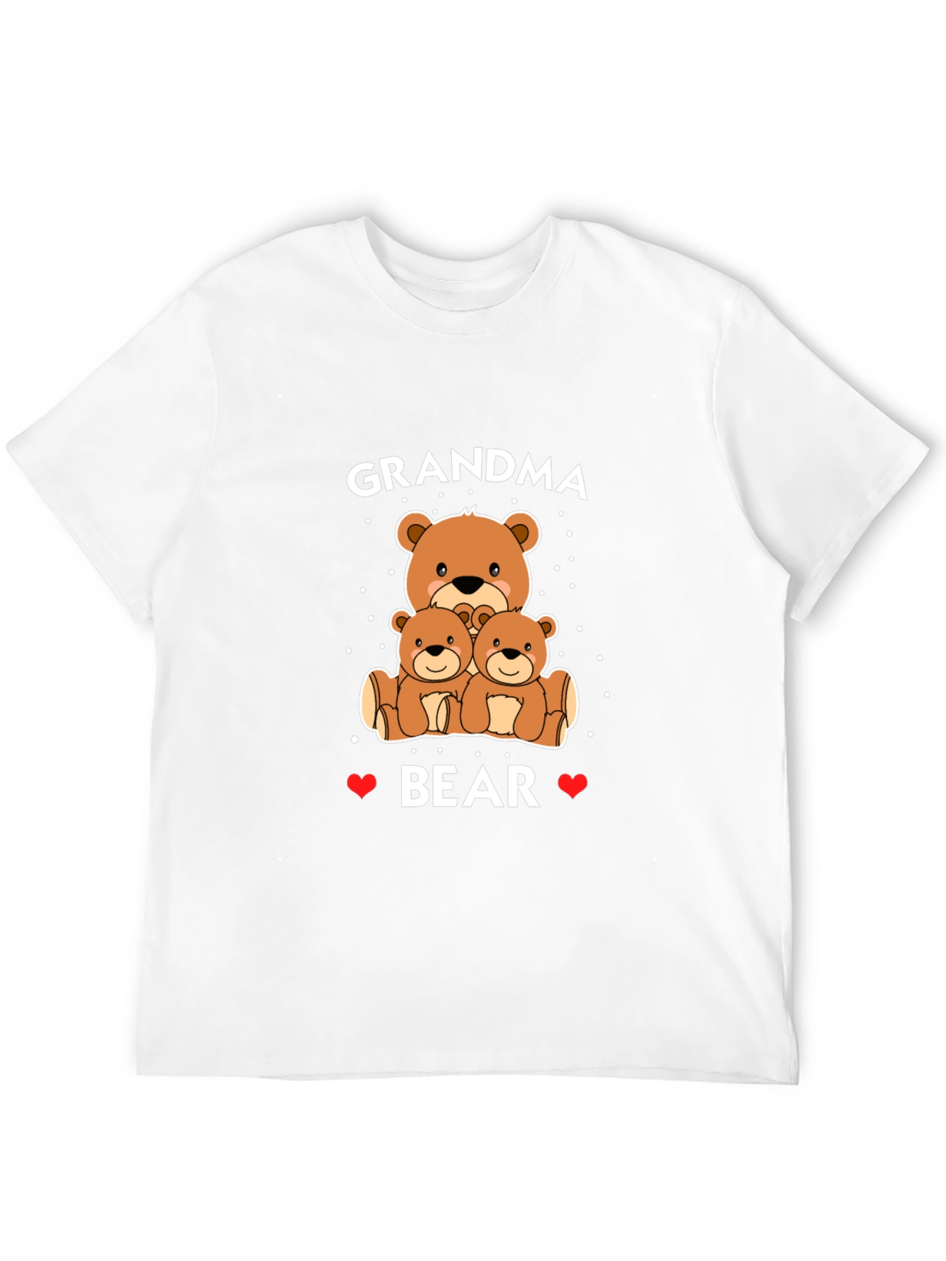 Grandma Bear T-Shirt - Cute Family Apparel