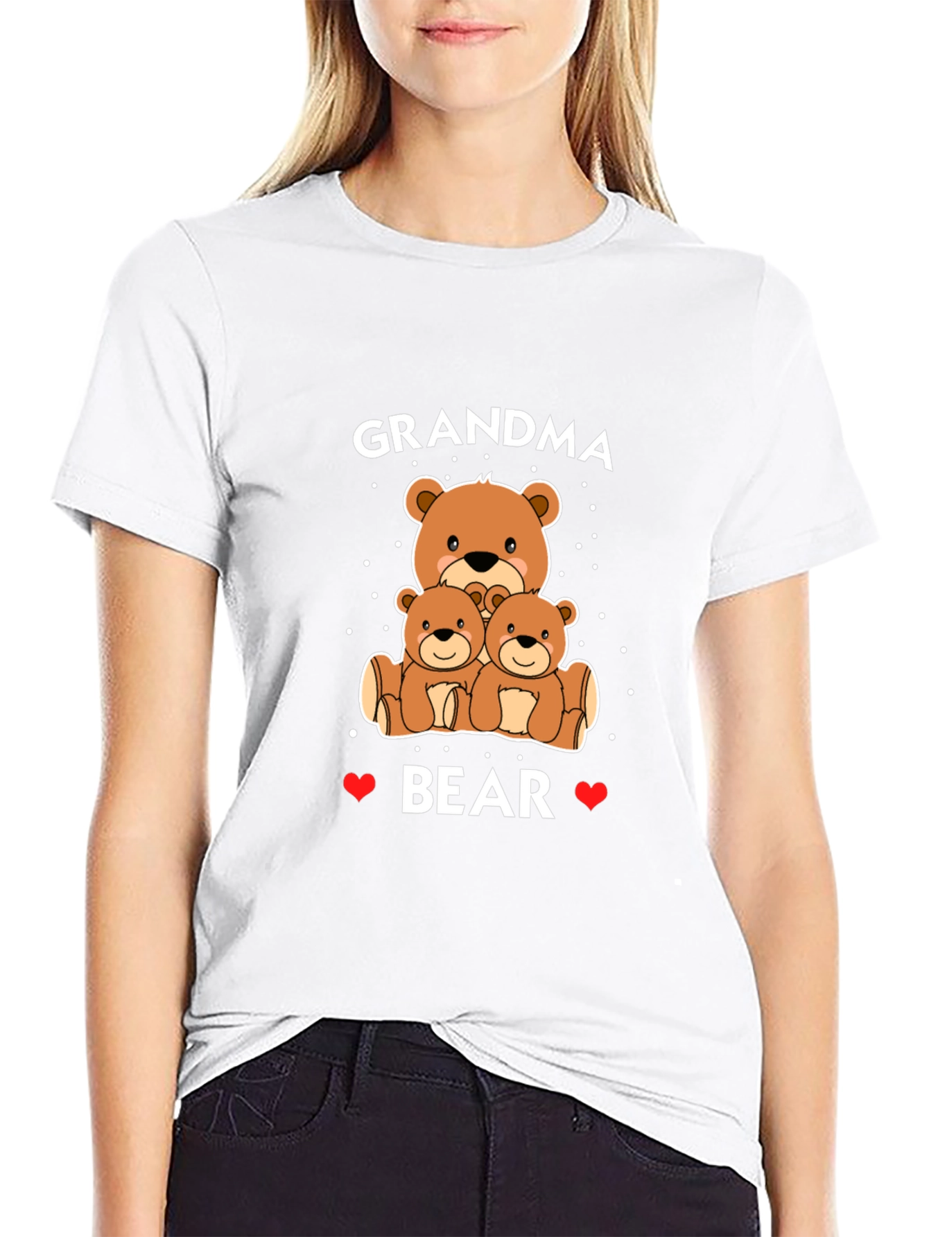 Grandma Bear T-Shirt - Cute Family Apparel