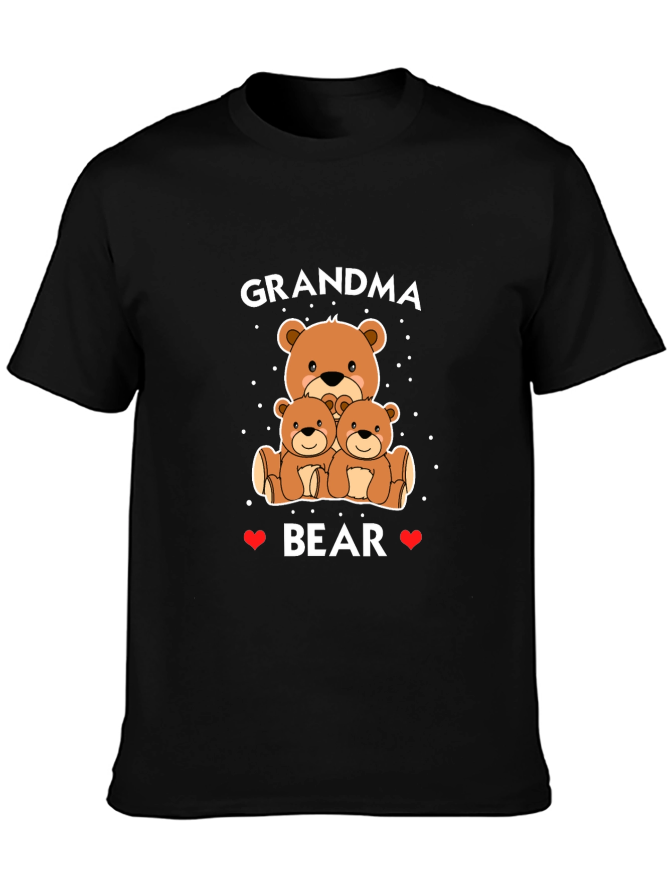Grandma Bear T-Shirt - Cute Family Apparel