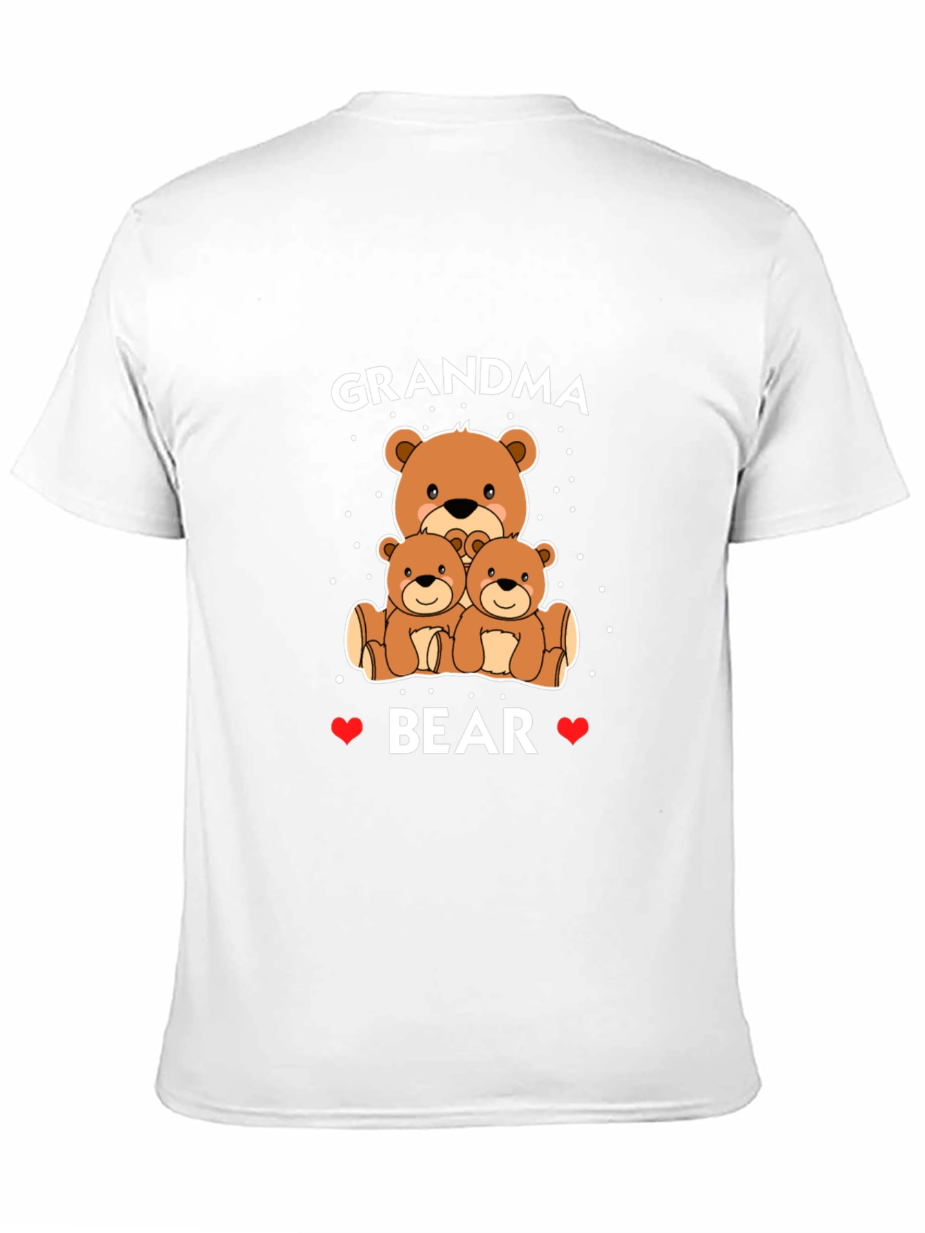 Grandma Bear T-Shirt - Cute Family Apparel