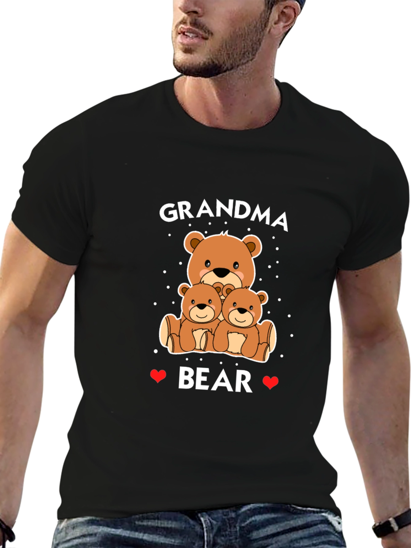 Grandma Bear T-Shirt - Cute Family Apparel