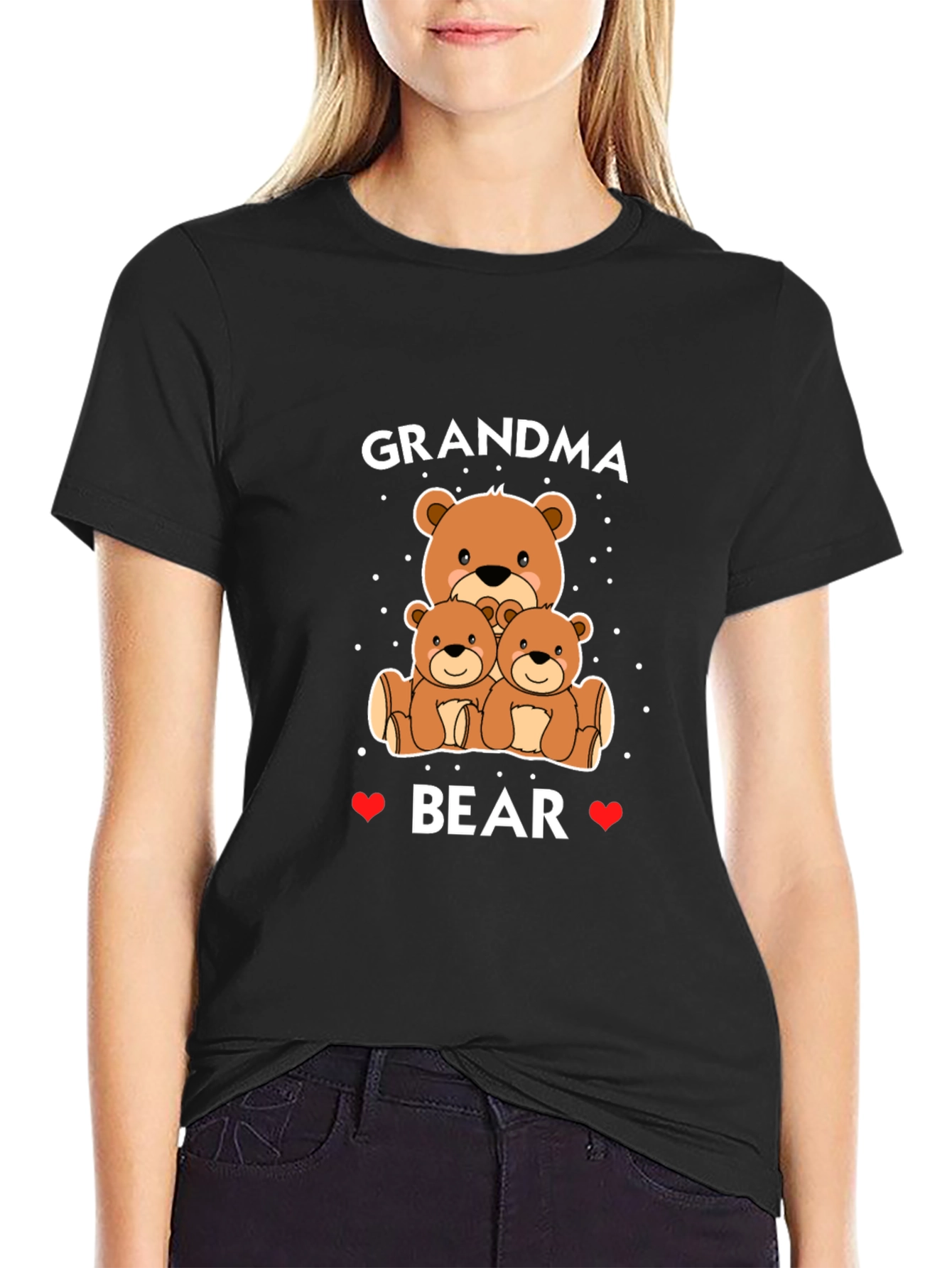 Grandma Bear T-Shirt - Cute Family Apparel
