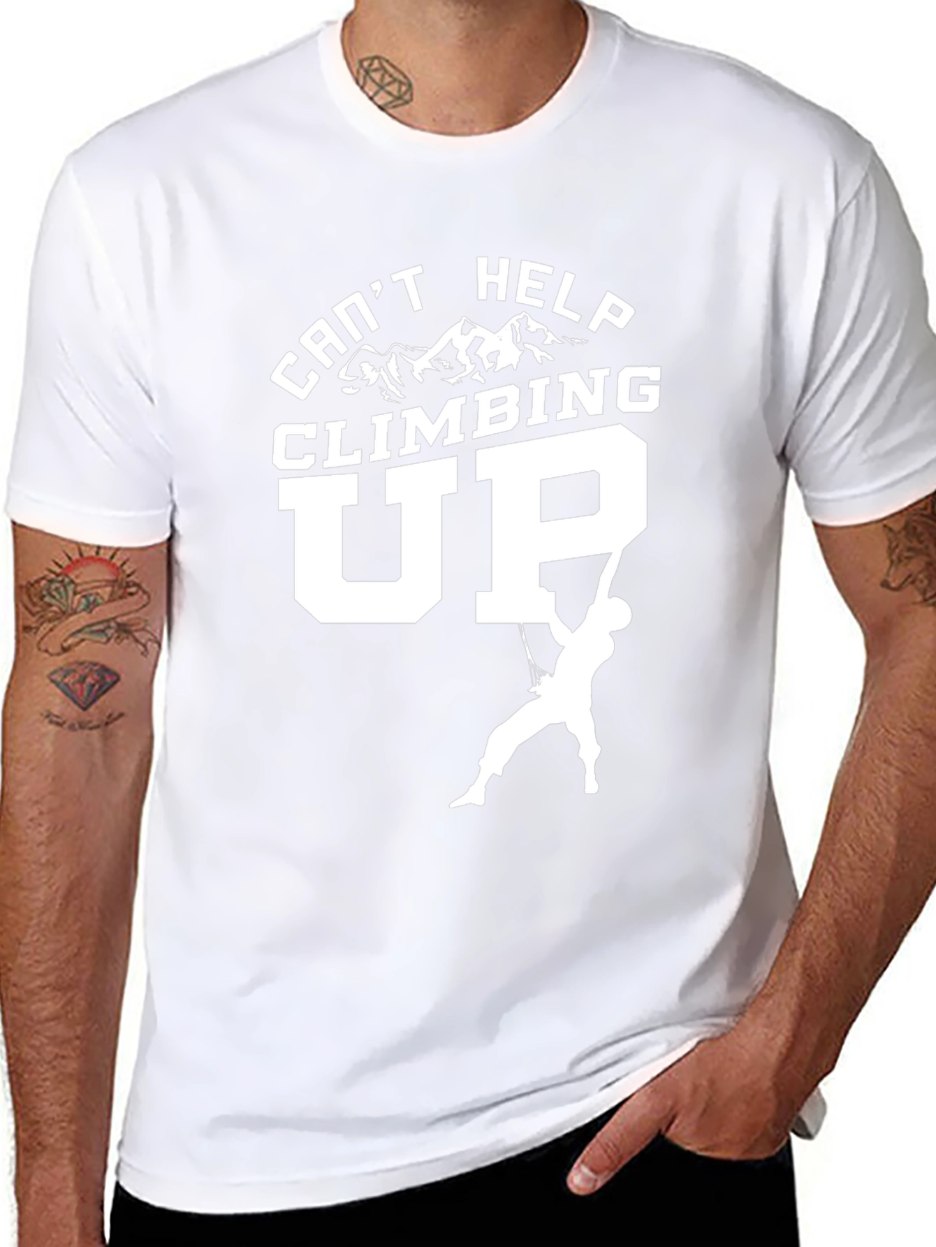 Cant Help Climbing Up T-Shirt