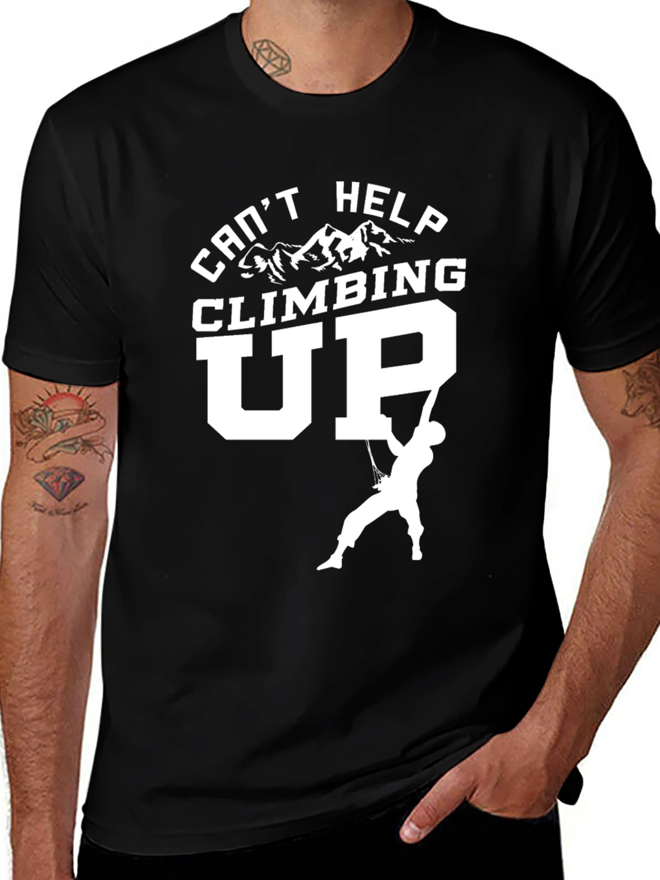 Cant Help Climbing Up T-Shirt