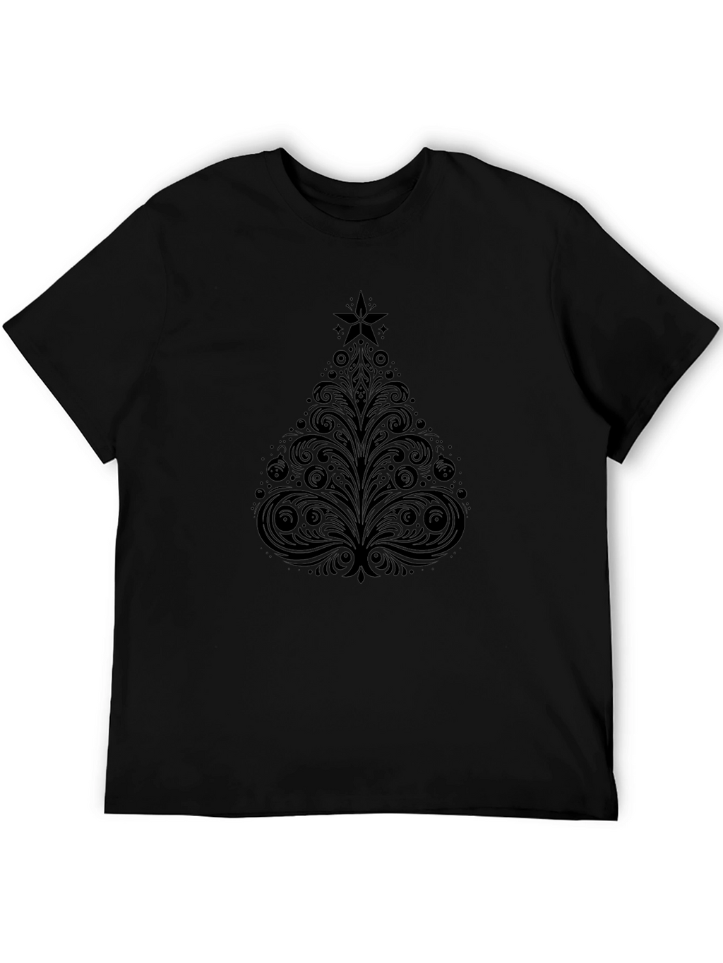 Elegant Christmas Tree Graphic Tee