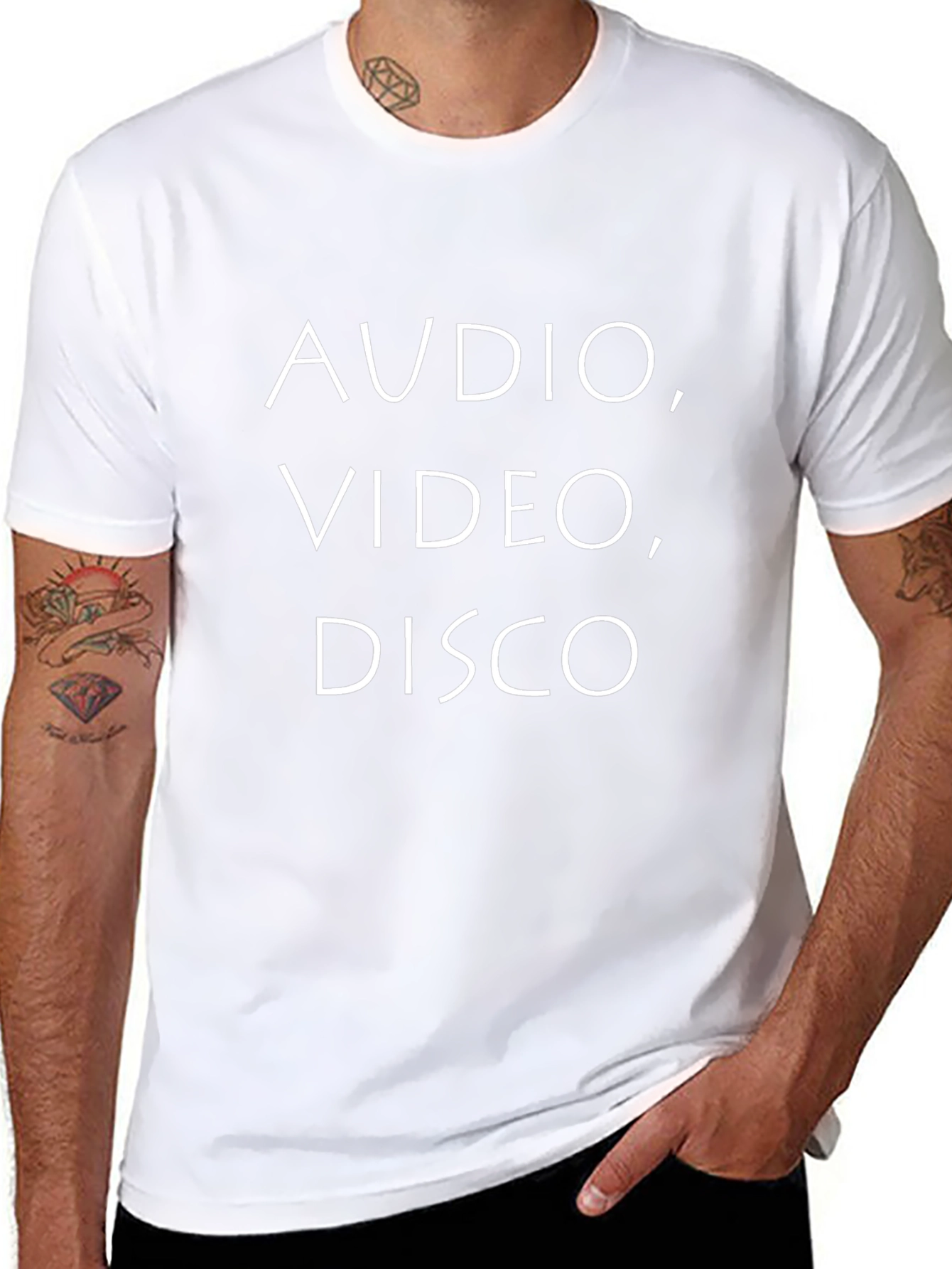 Audio Video Disco Graphic Tee