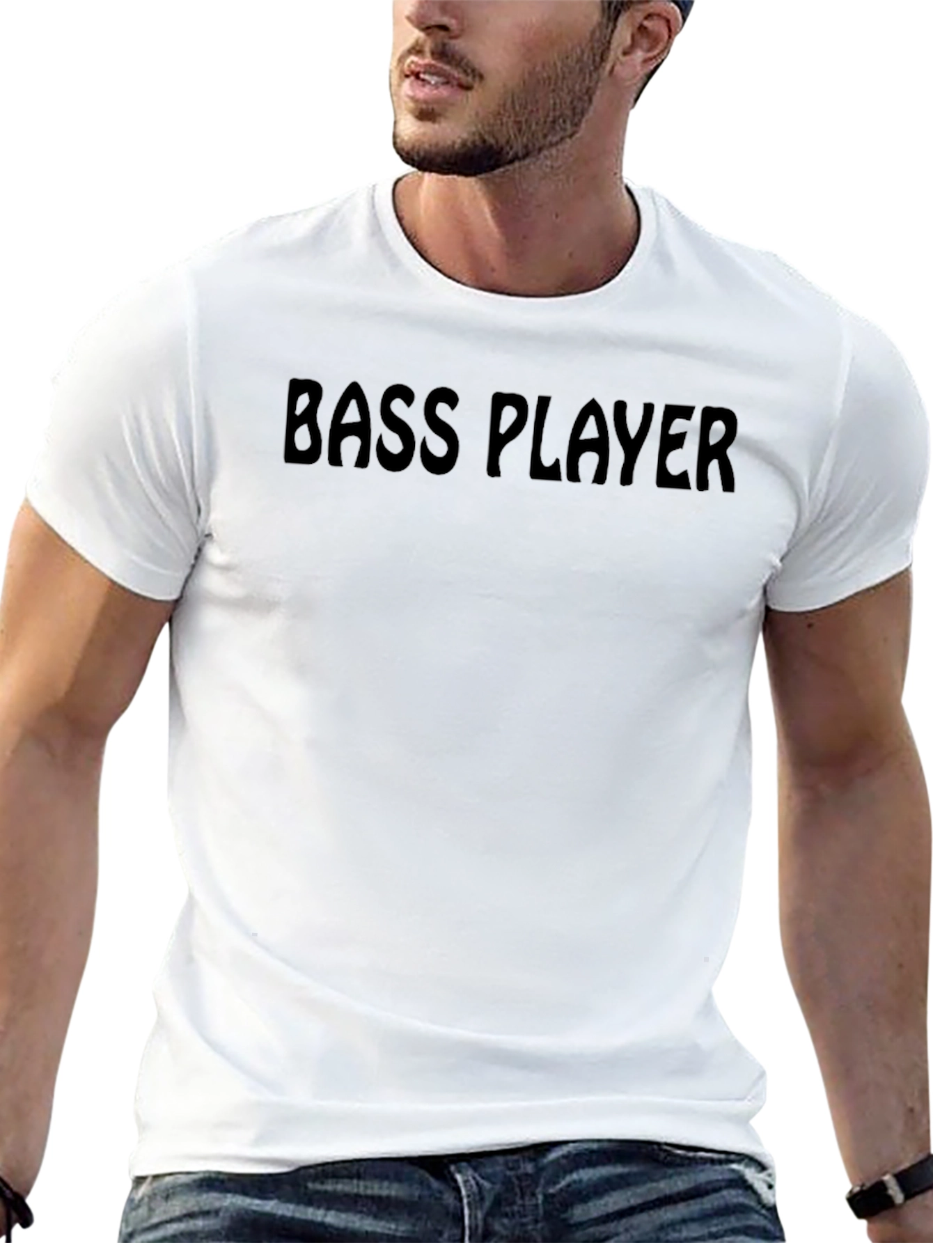 Bass Player Black T-Shirt