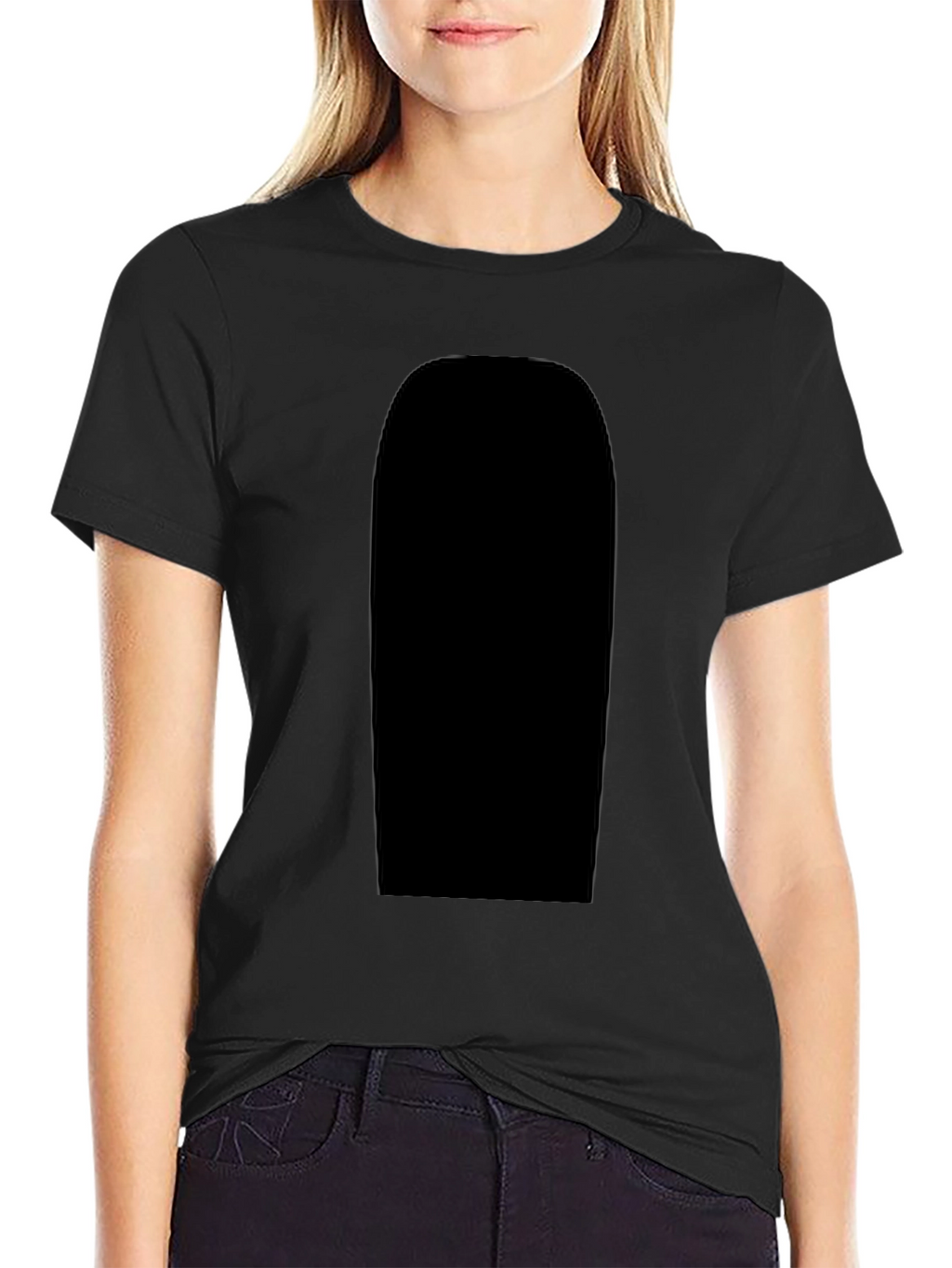 Mens Black T-Shirt - Casual Comfort