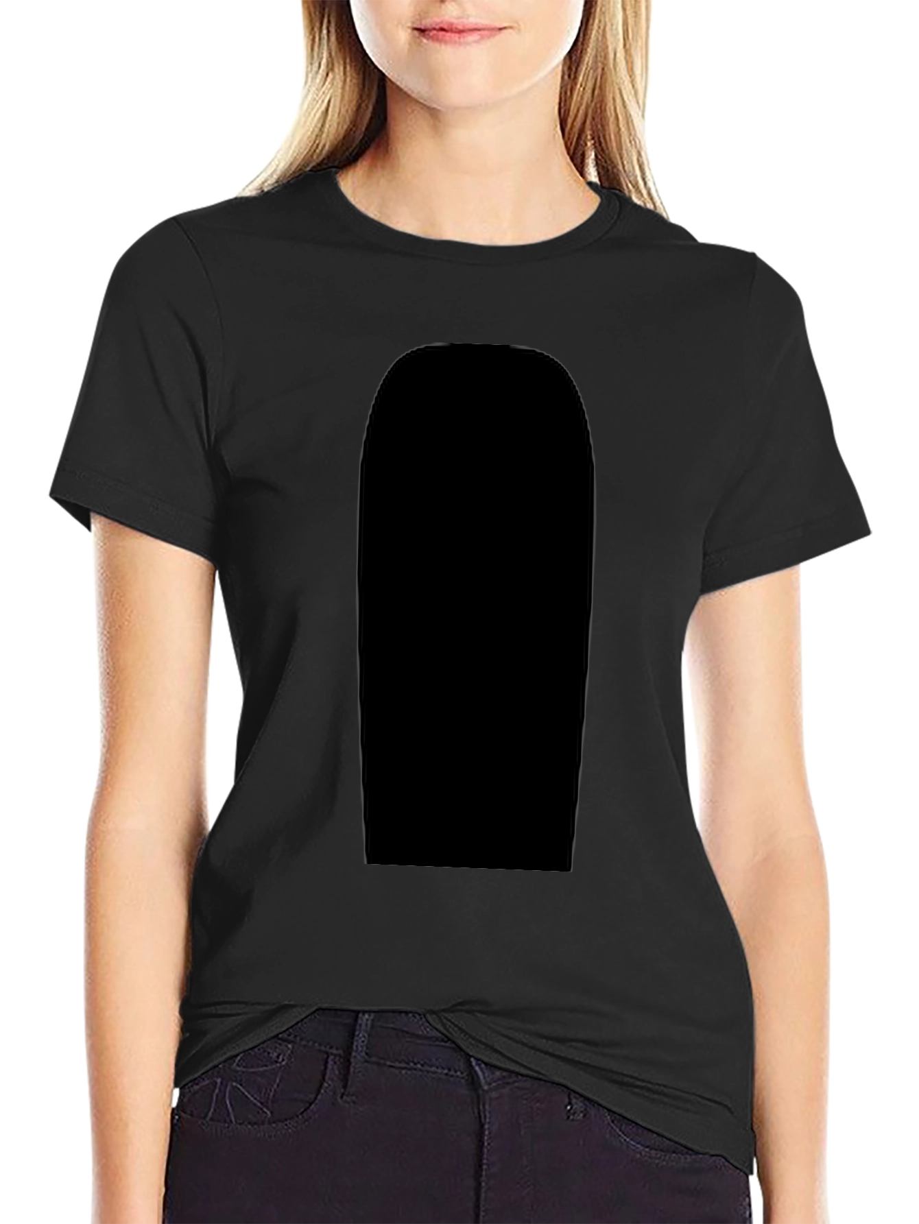 Mens Black T-Shirt - Casual Comfort