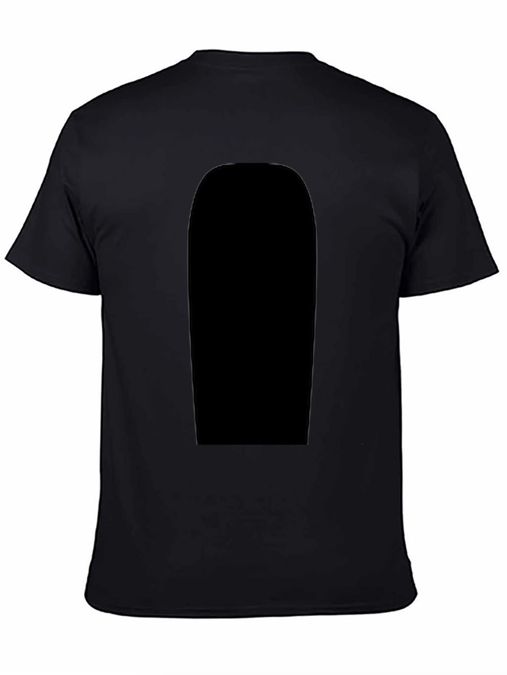 Mens Black T-Shirt - Casual Comfort
