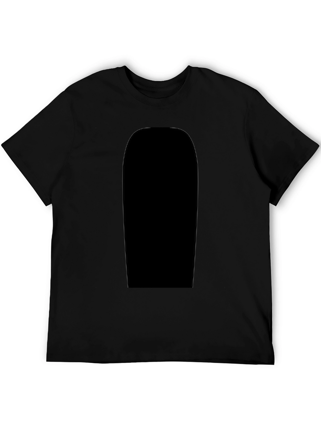 Mens Black T-Shirt - Casual Comfort