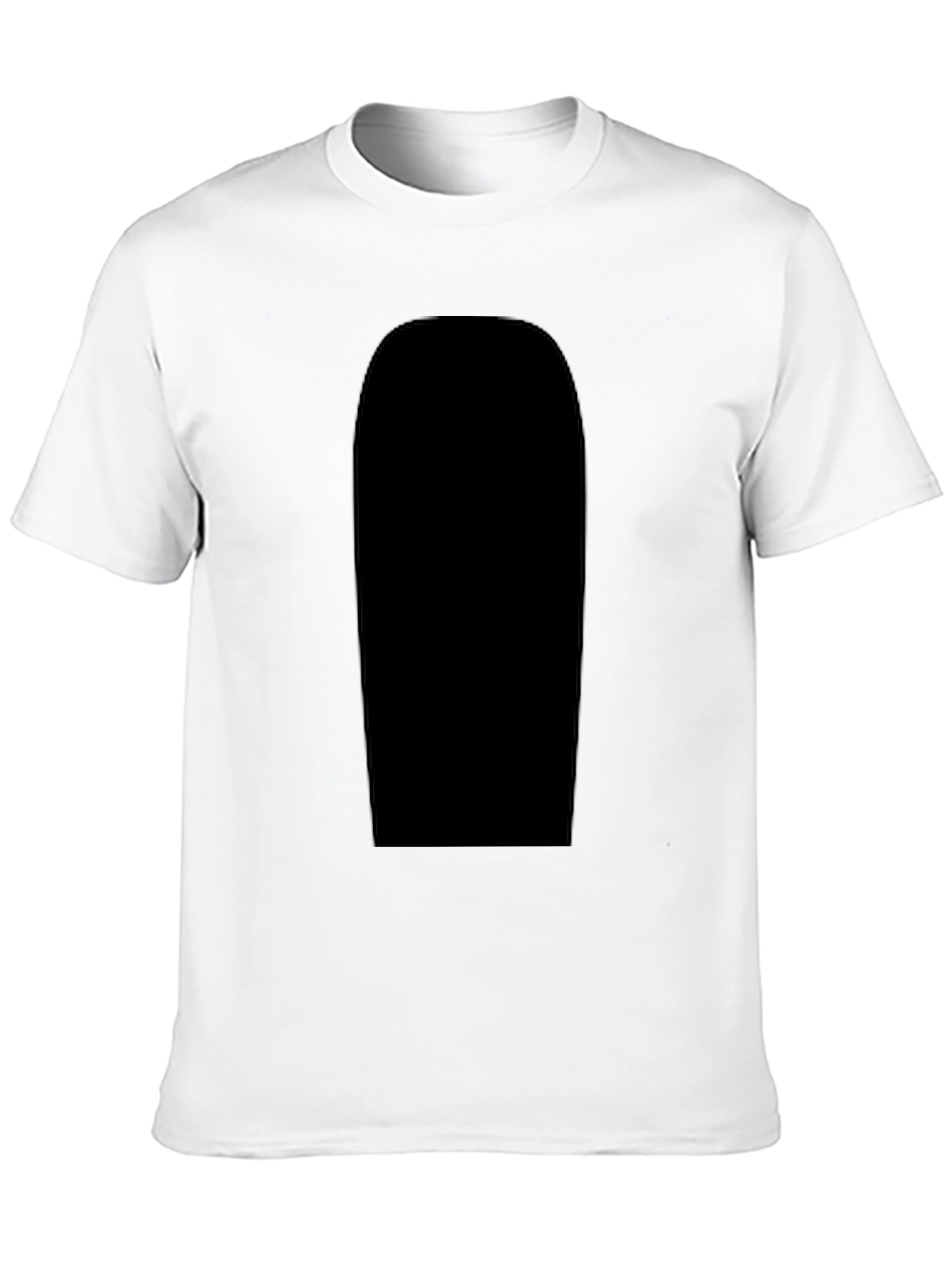 Mens Black T-Shirt - Casual Comfort