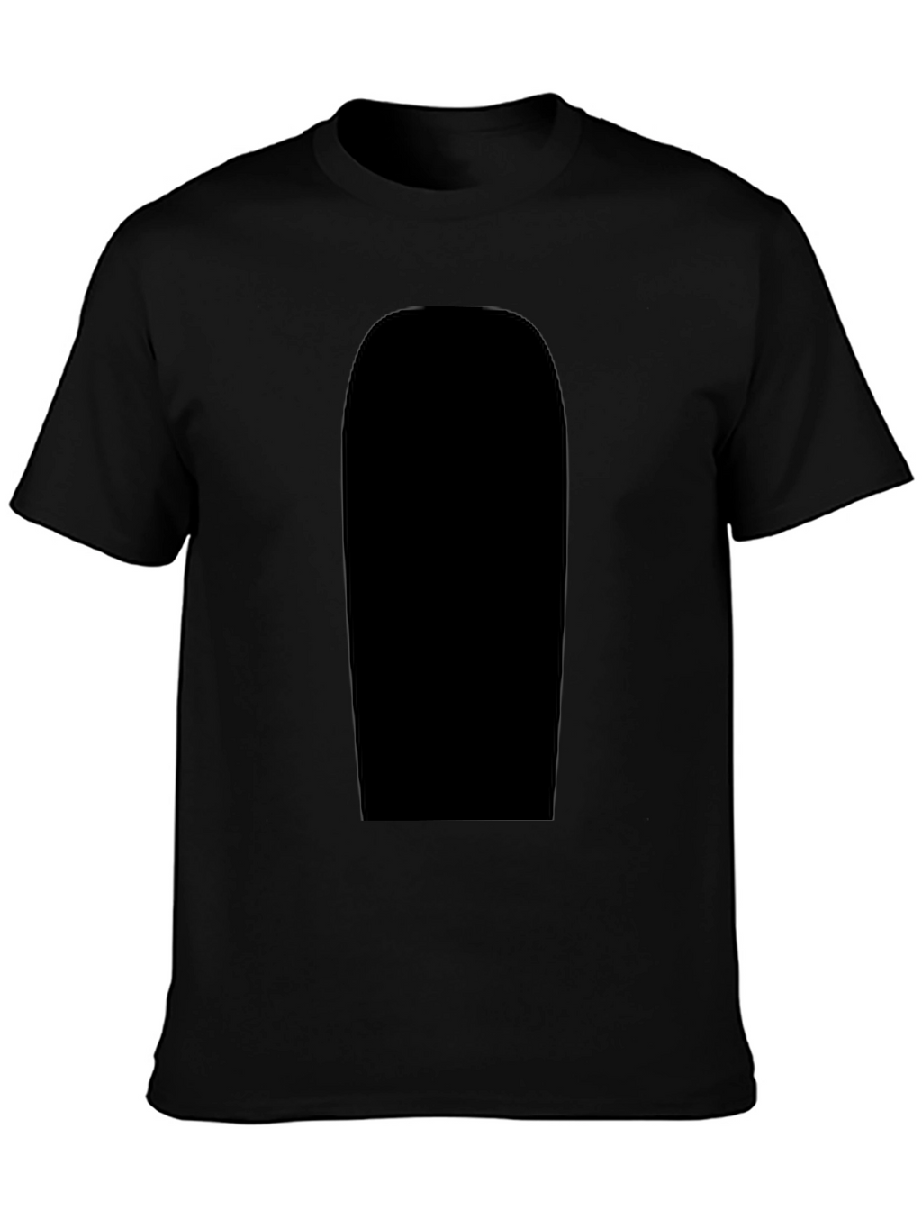 Mens Black T-Shirt - Casual Comfort