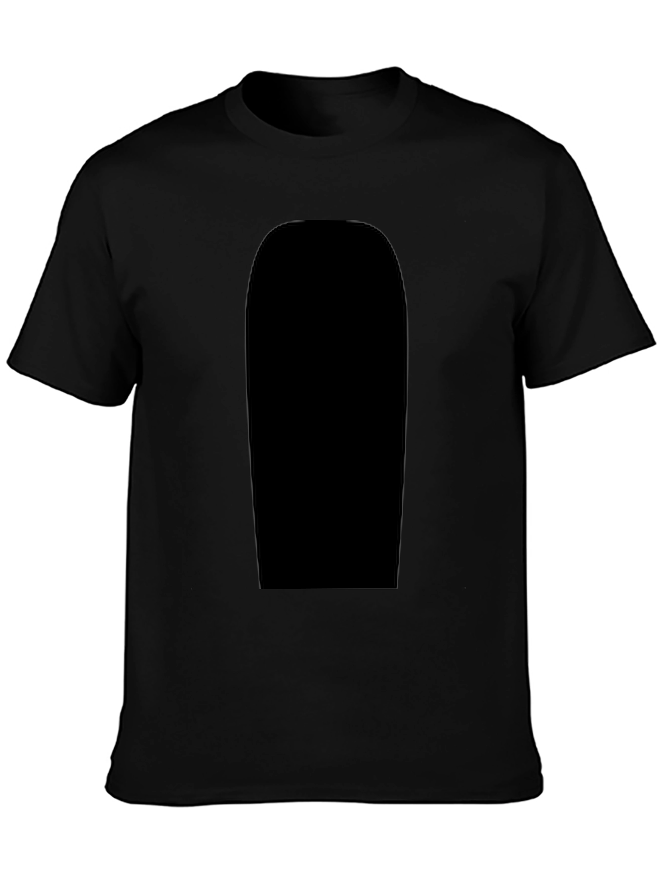 Mens Black T-Shirt - Casual Comfort