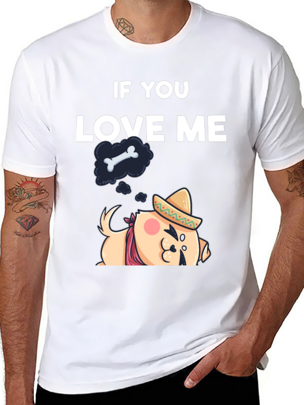 If You Love Me Dog T-Shirt