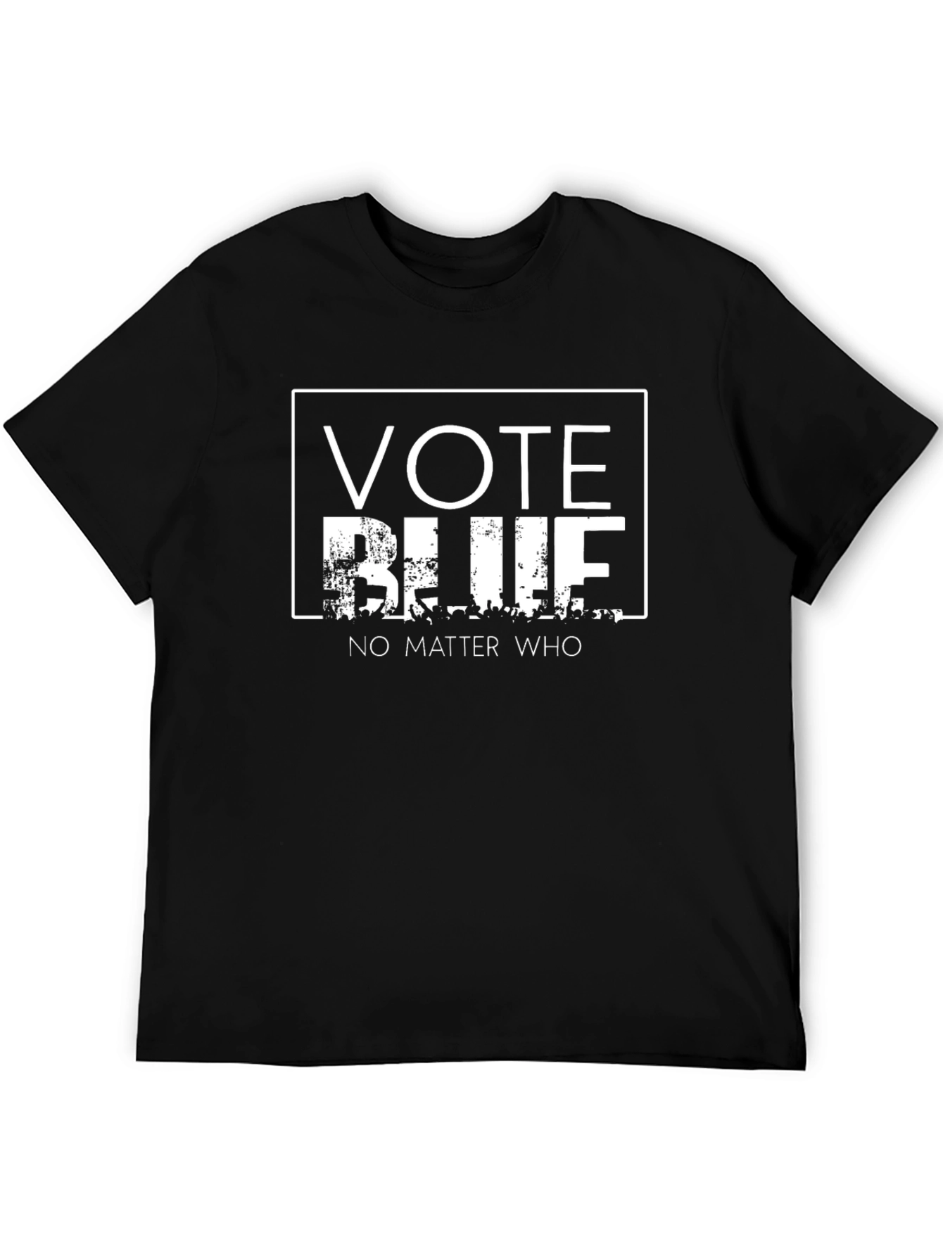 Vote Blue Graphic T-Shirt - No Matter Who