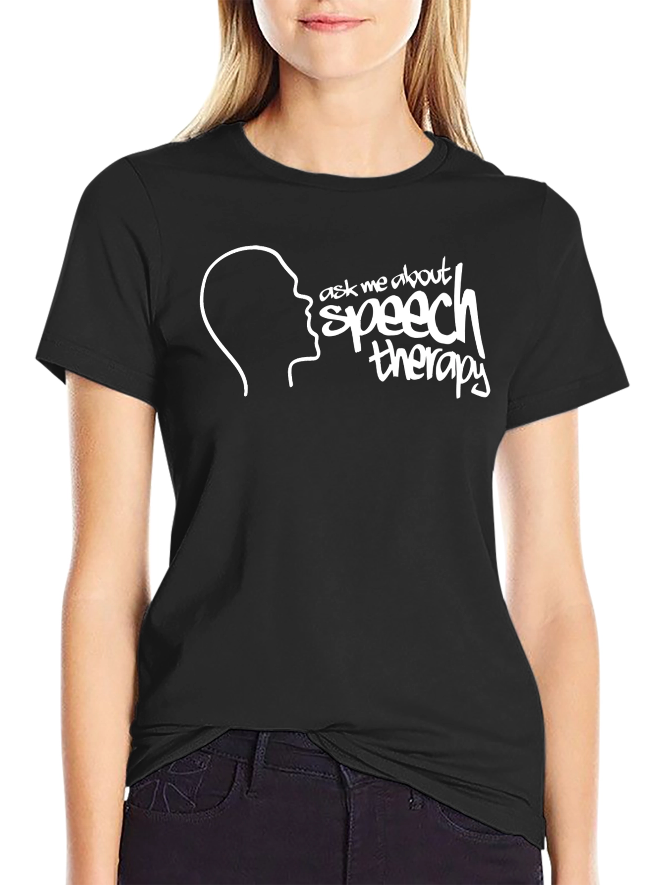 Speech Therapy T-Shirt - Ask Me About It!