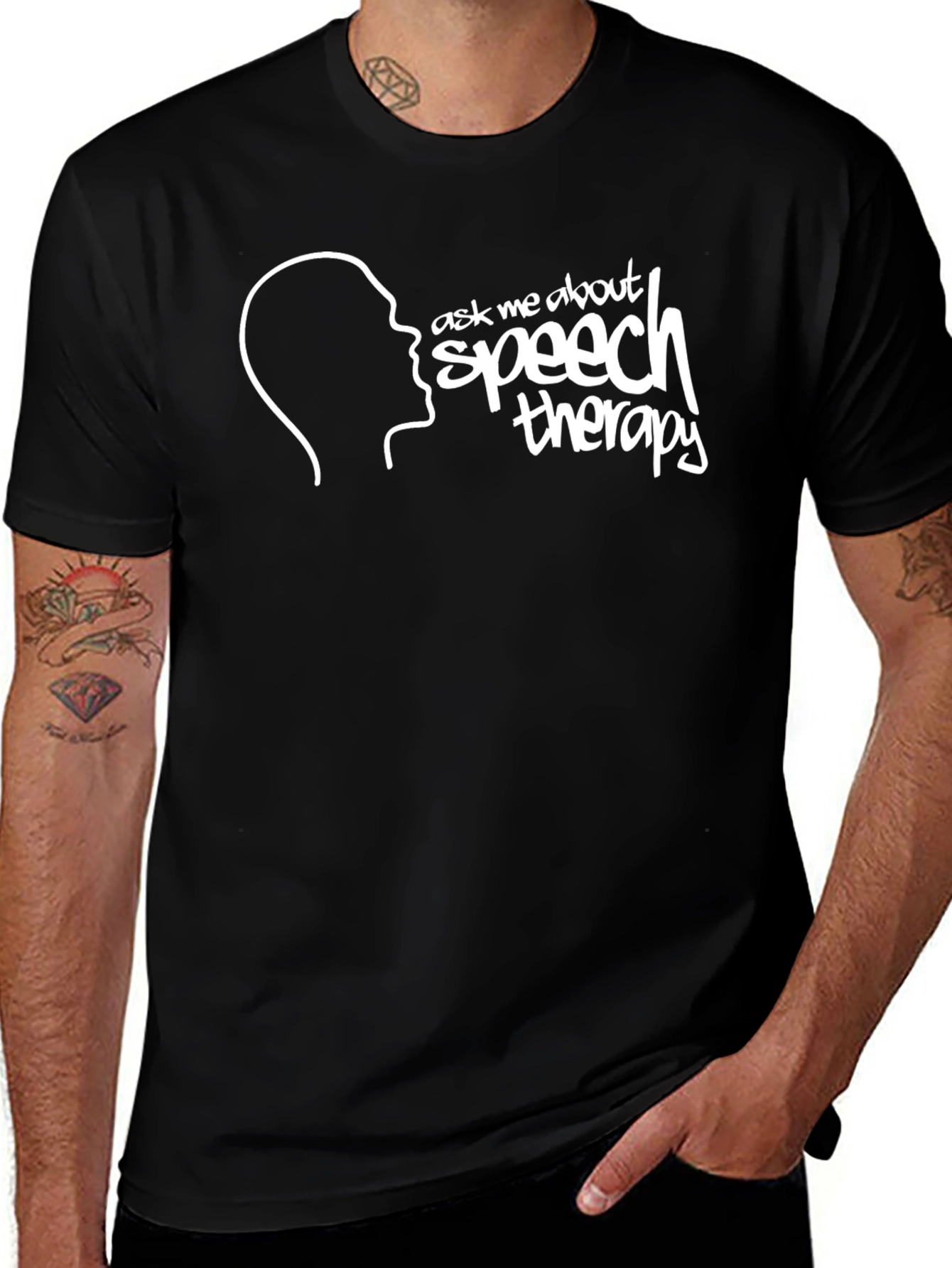 Speech Therapy T-Shirt - Ask Me About It!