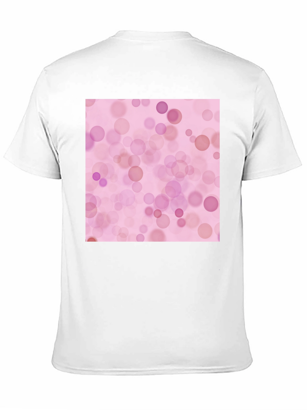 Pink Bokeh Pattern T-Shirt - Soft Style