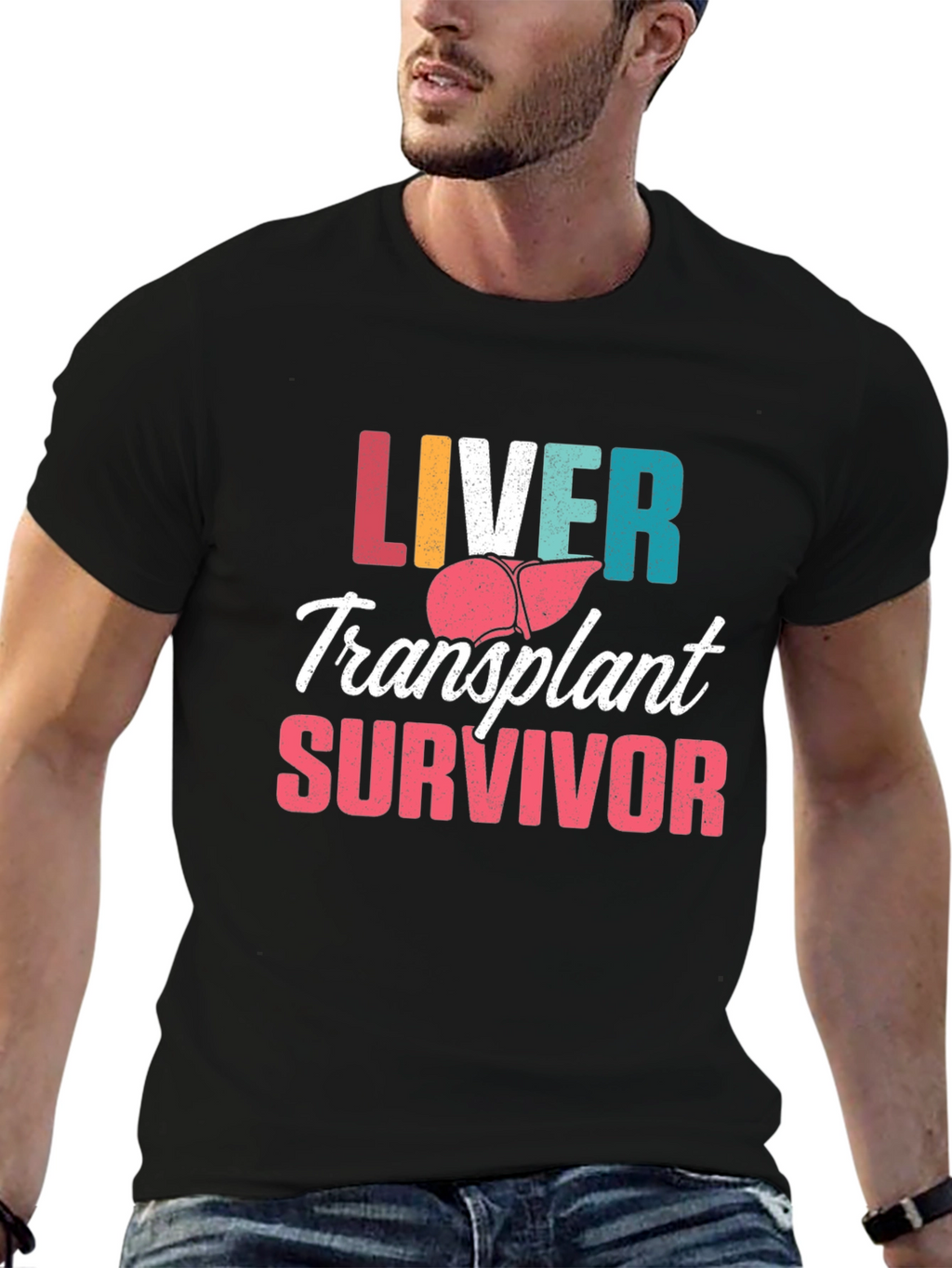 Liver Transplant Survivor Graphic Tee