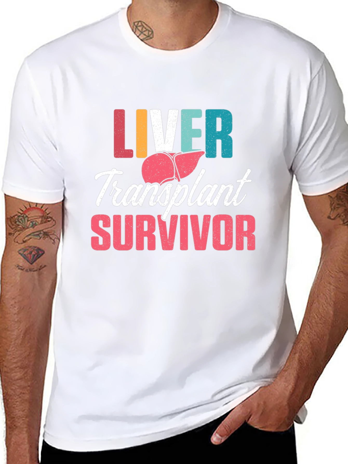 Liver Transplant Survivor Graphic Tee