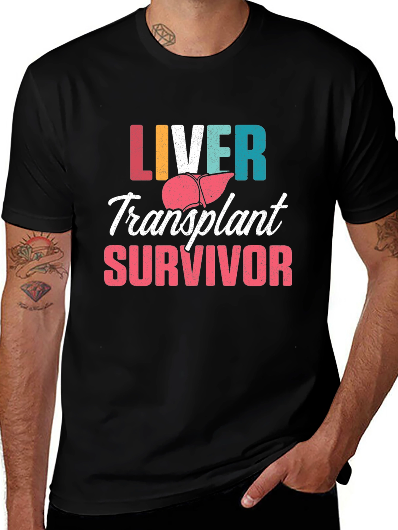 Liver Transplant Survivor Graphic Tee