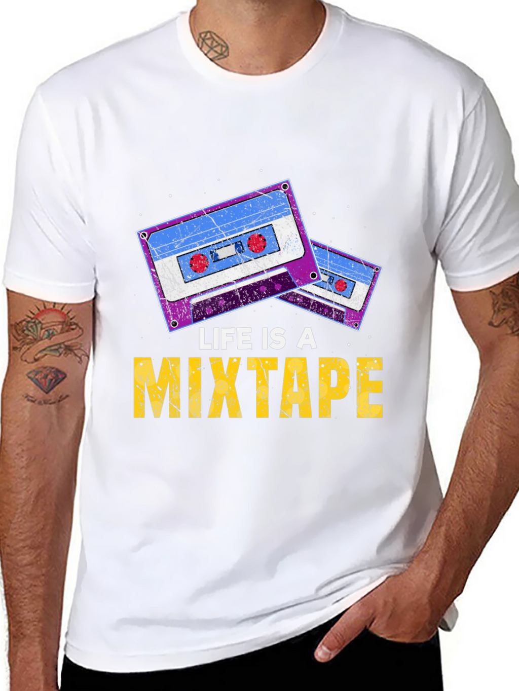 Life is a Mixtape Graphic T-Shirt