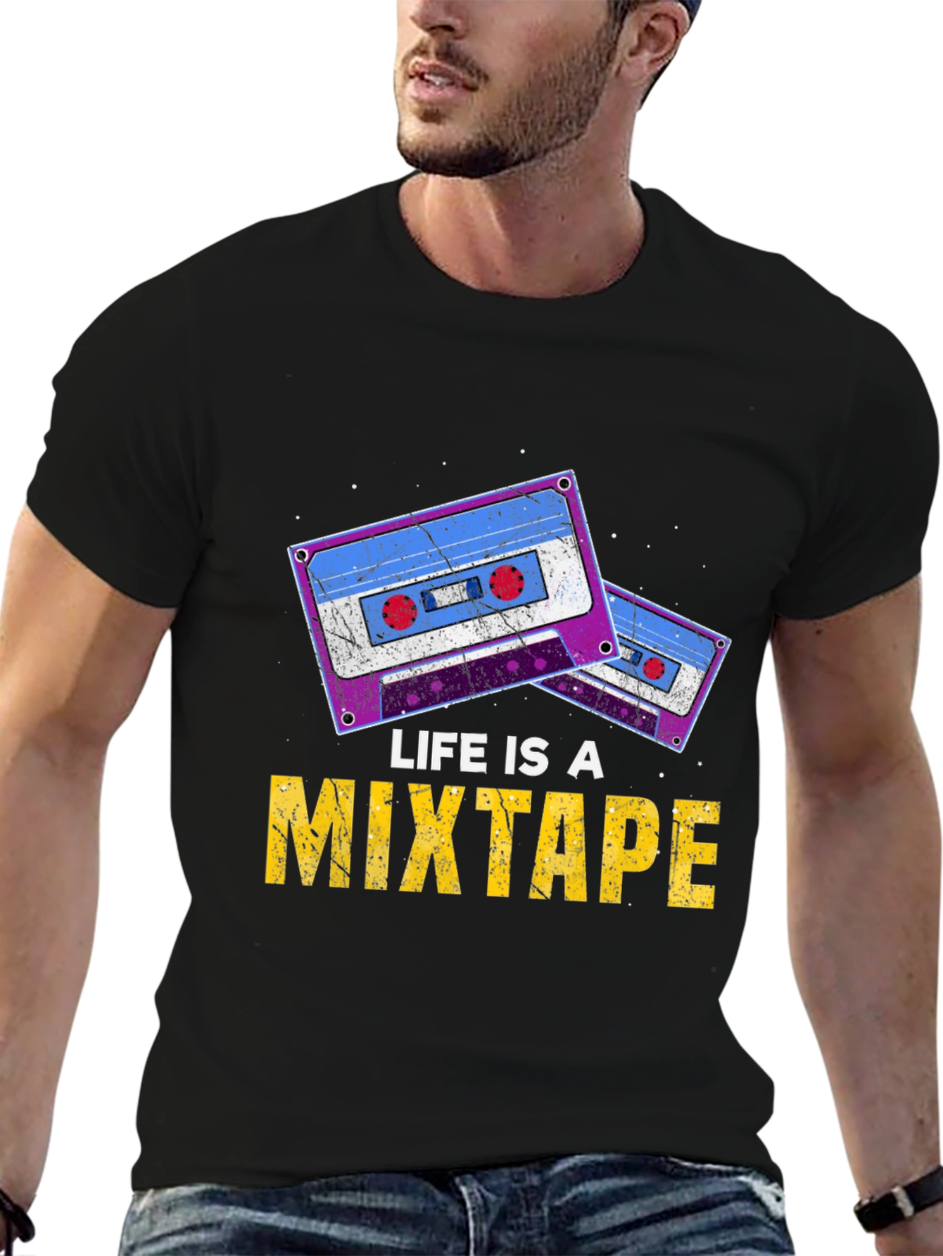 Life is a Mixtape Graphic T-Shirt