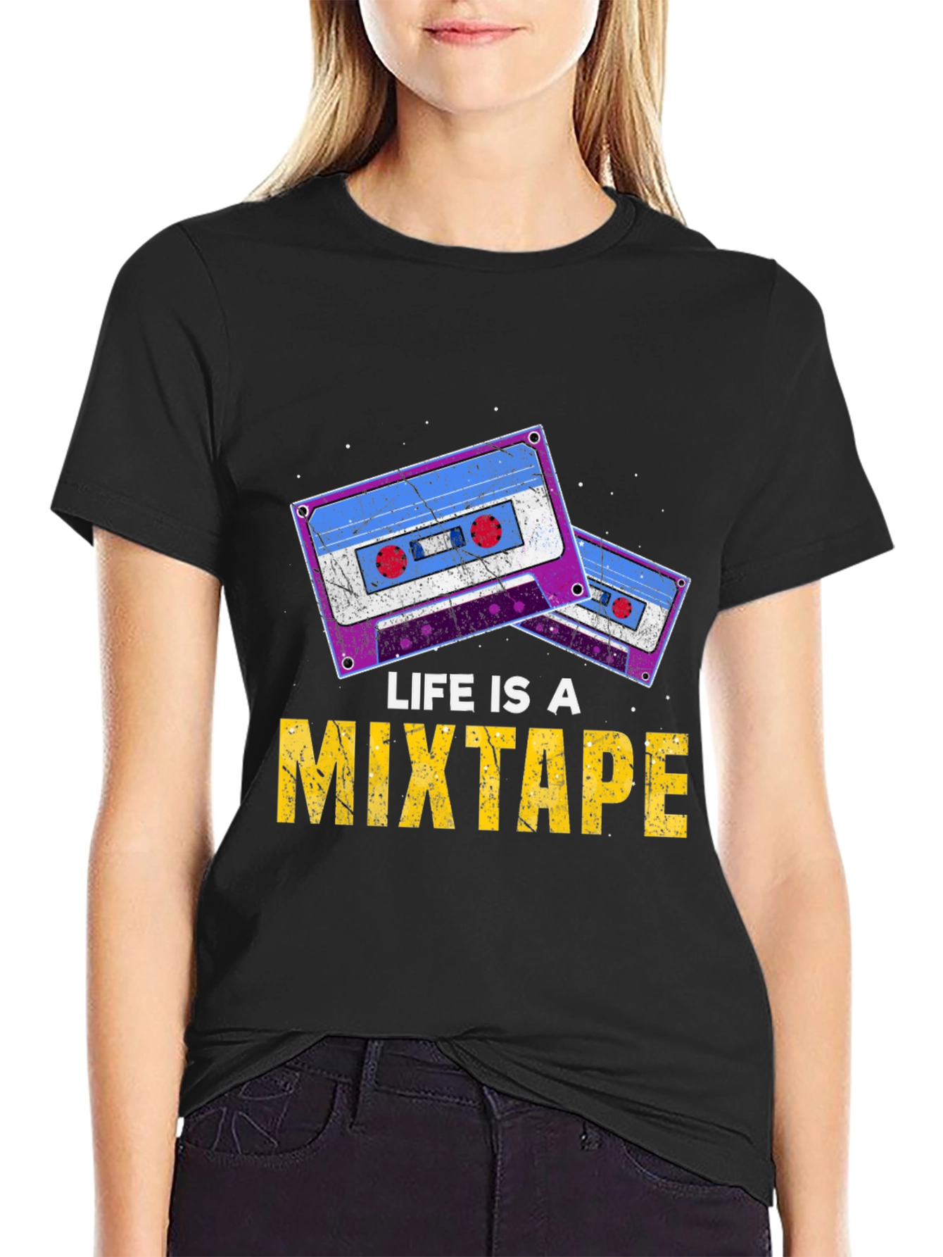 Life is a Mixtape Graphic T-Shirt