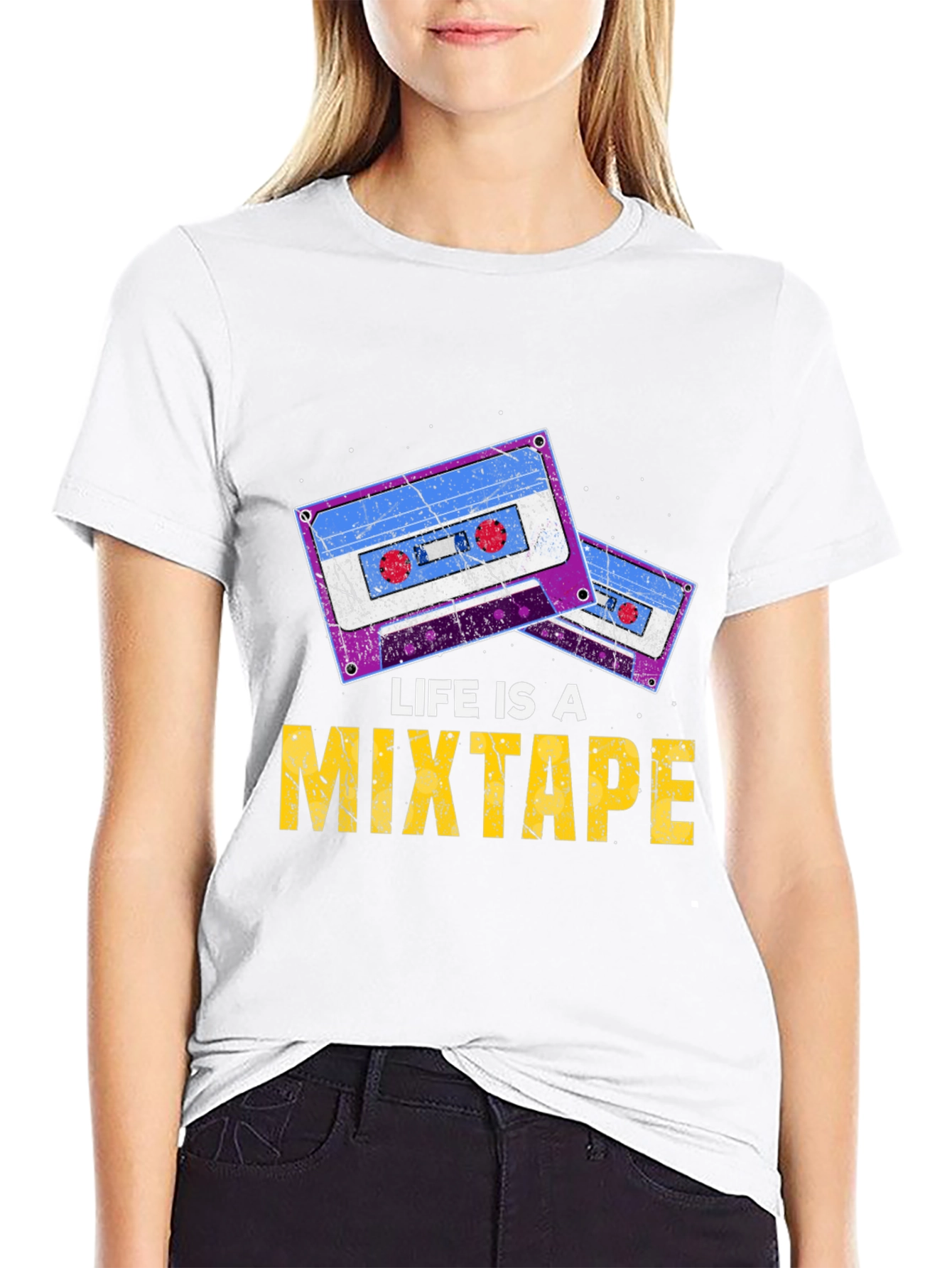Life is a Mixtape Graphic T-Shirt