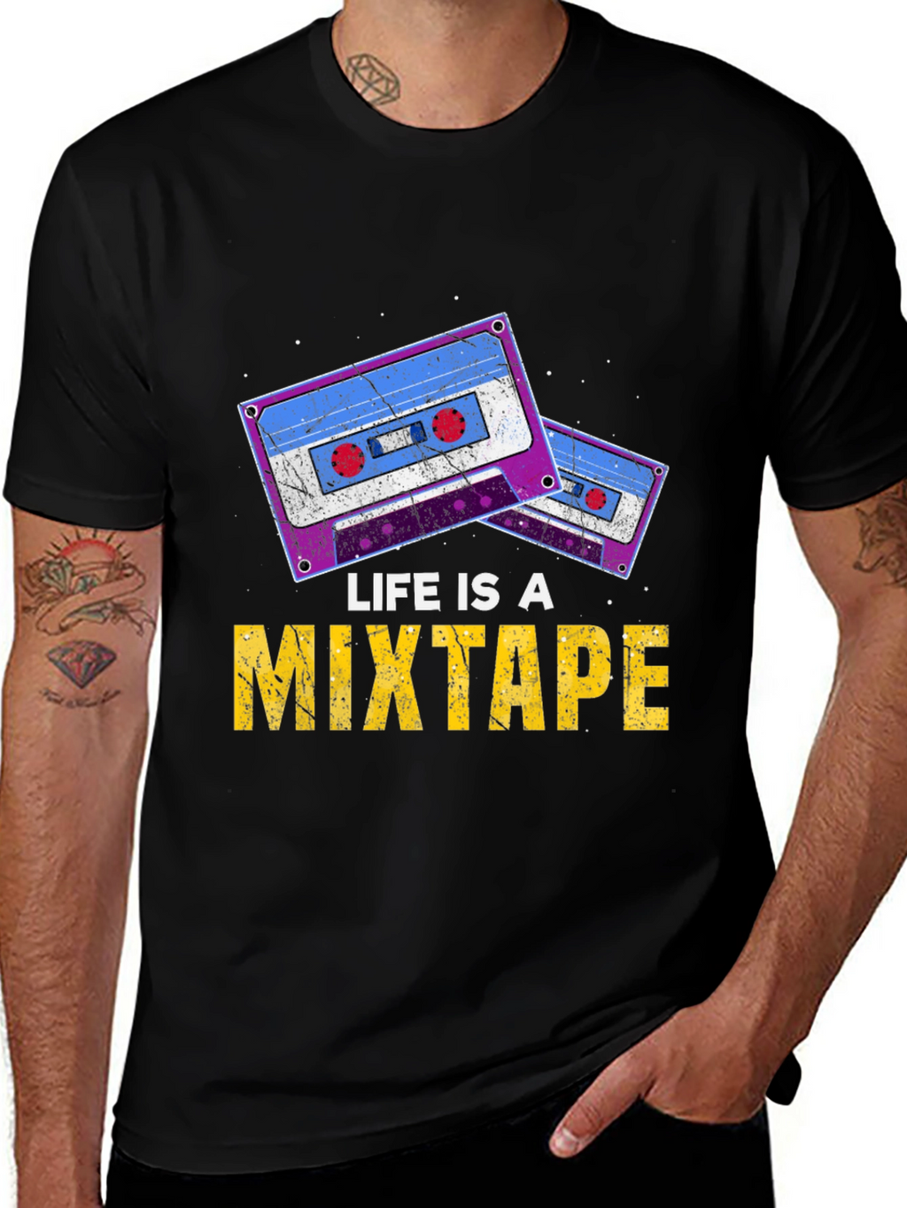 Life is a Mixtape Graphic T-Shirt