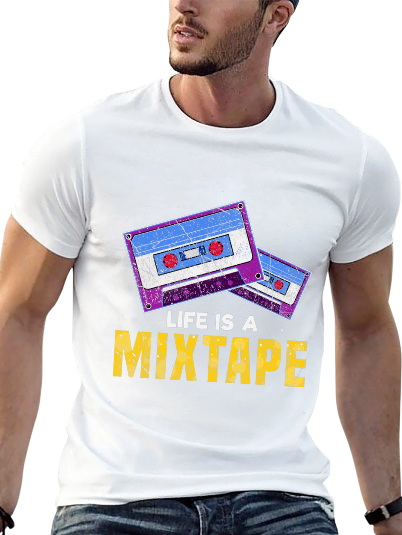 Life is a Mixtape Graphic T-Shirt