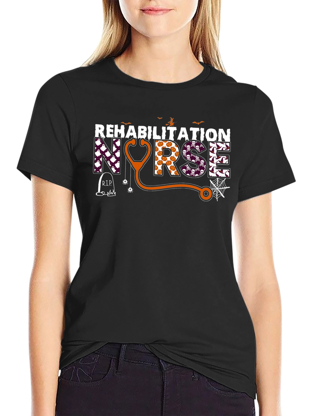 Rehabilitation Nurse Halloween T-Shirt
