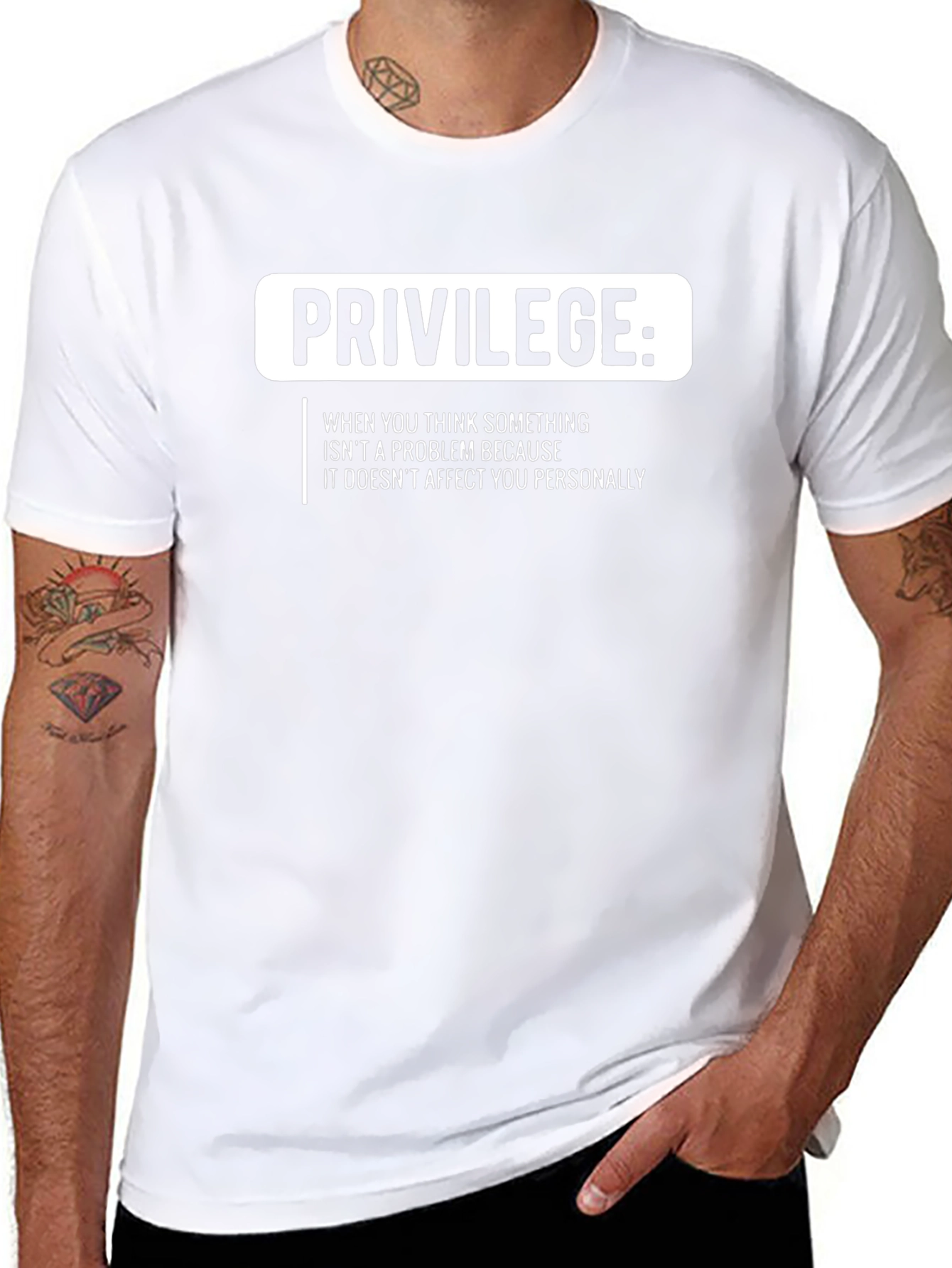 Privilege T-Shirt: Social Justice Statement Tee