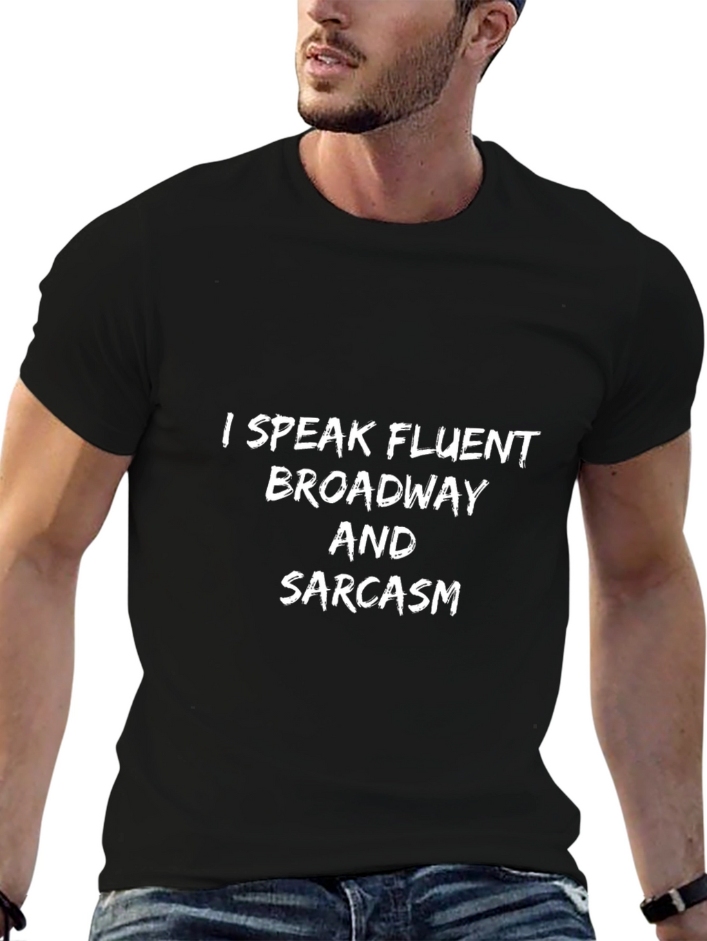 Fluent Broadway & Sarcasm Graphic T-Shirt