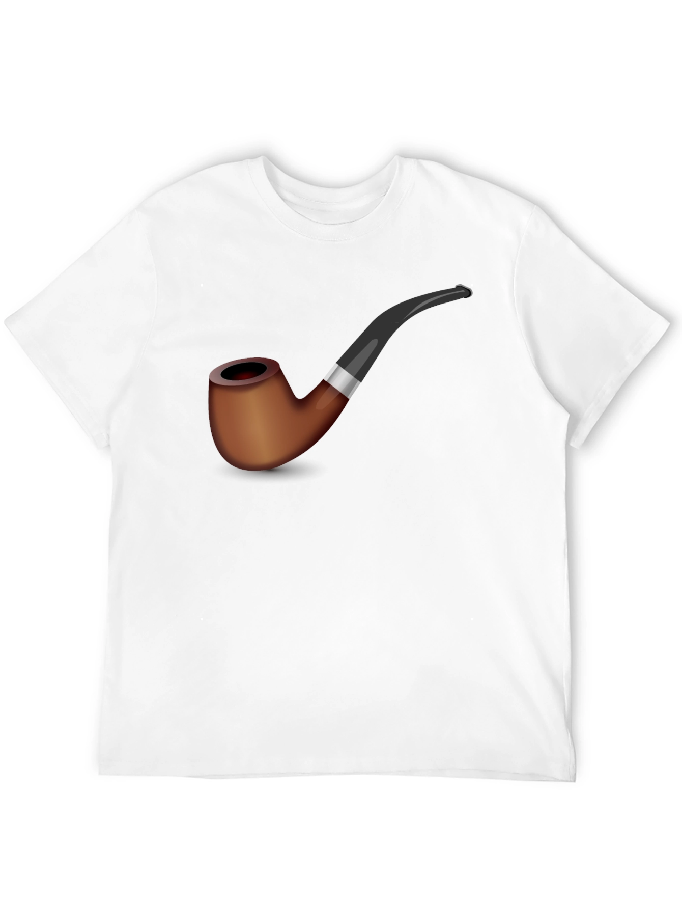 Pipe Graphic Tee - Stylish Smokers Shirt