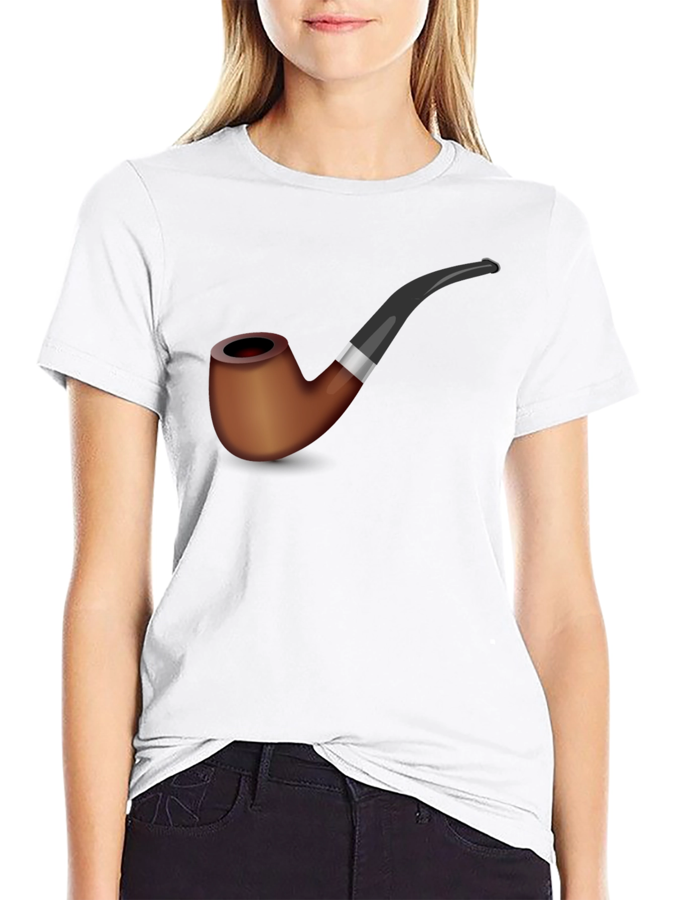 Pipe Graphic Tee - Stylish Smokers Shirt