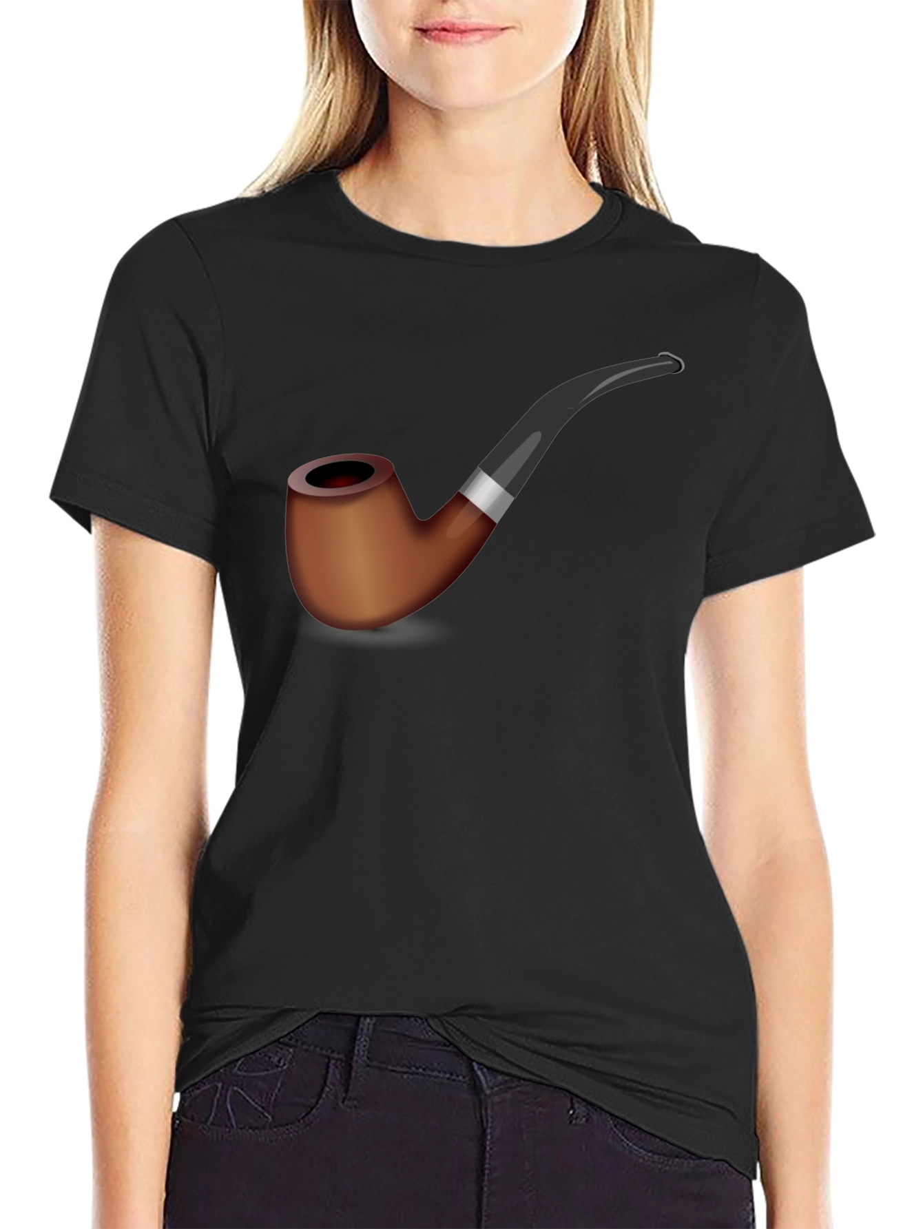 Pipe Graphic Tee - Stylish Smokers Shirt