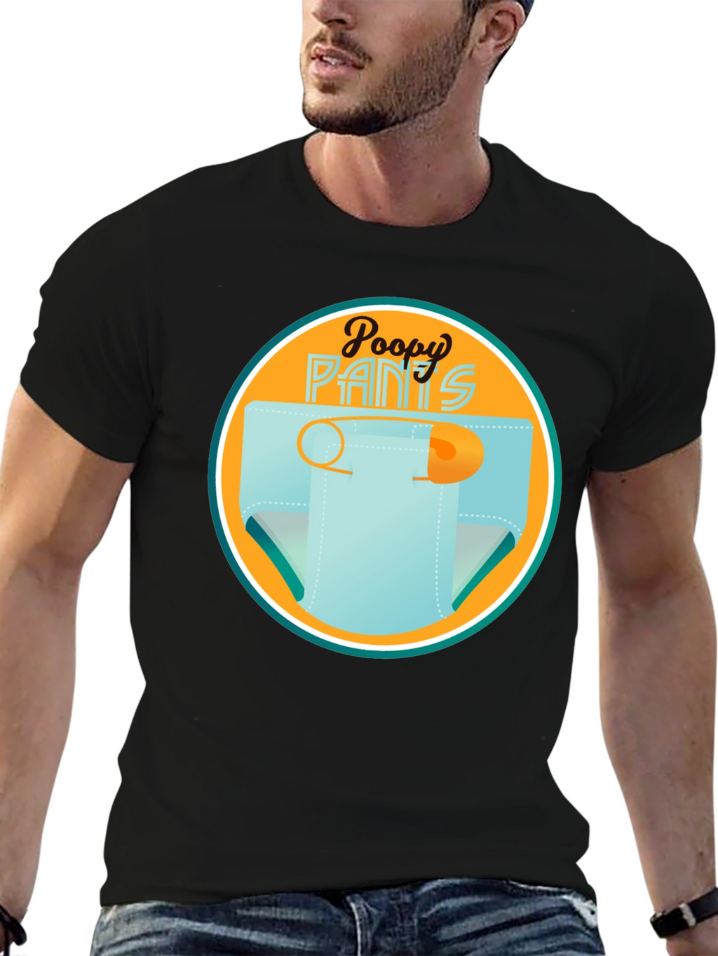 Poopy Pants Graphic T-Shirt - Unisex