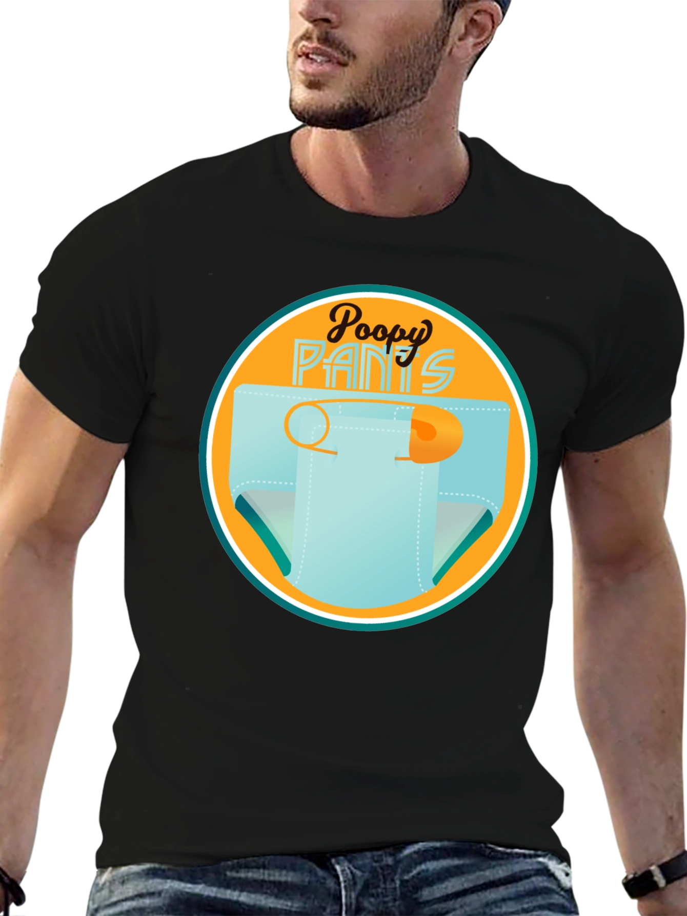 Poopy Pants Graphic T-Shirt - Unisex