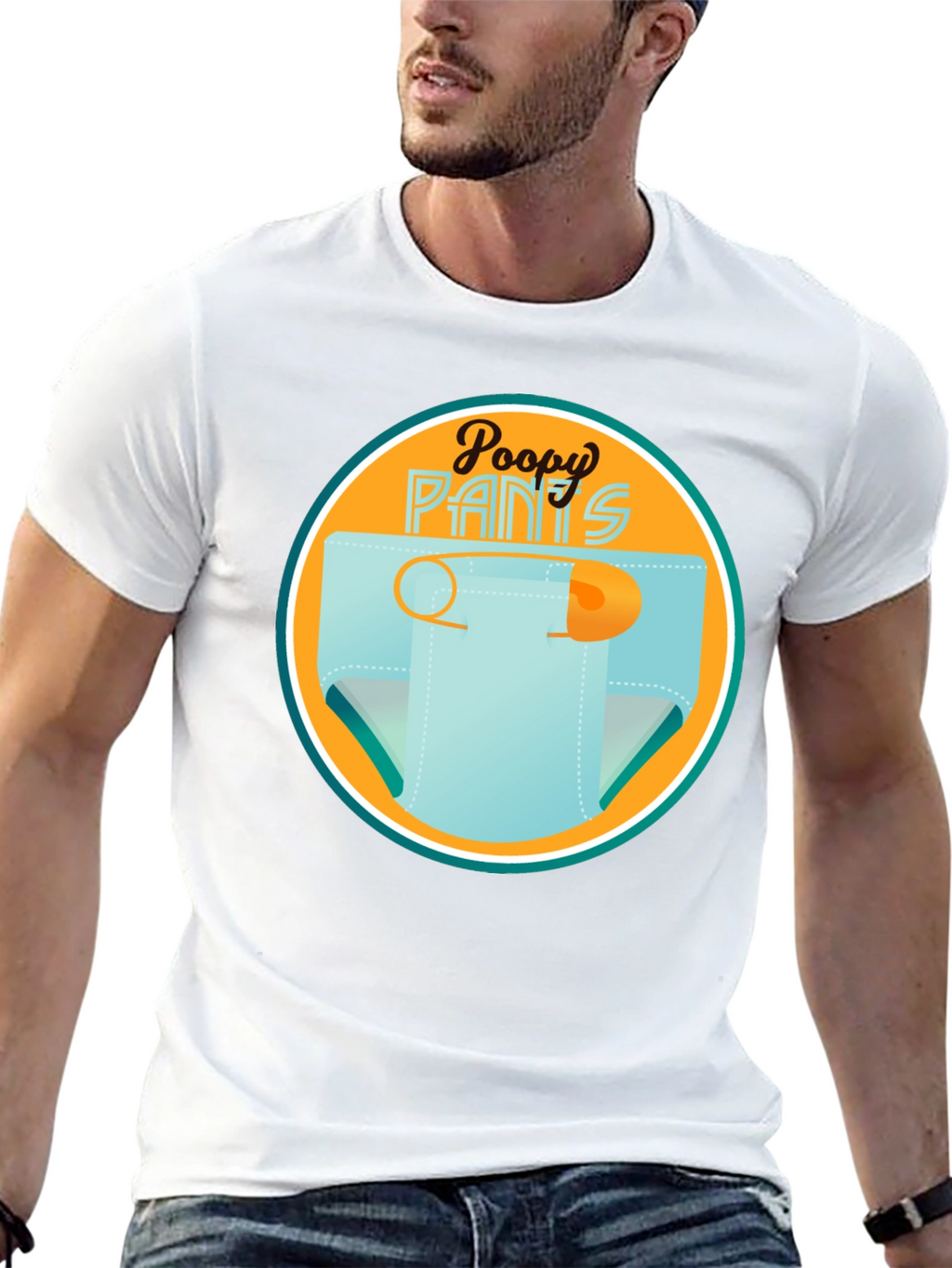 Poopy Pants Graphic T-Shirt - Unisex