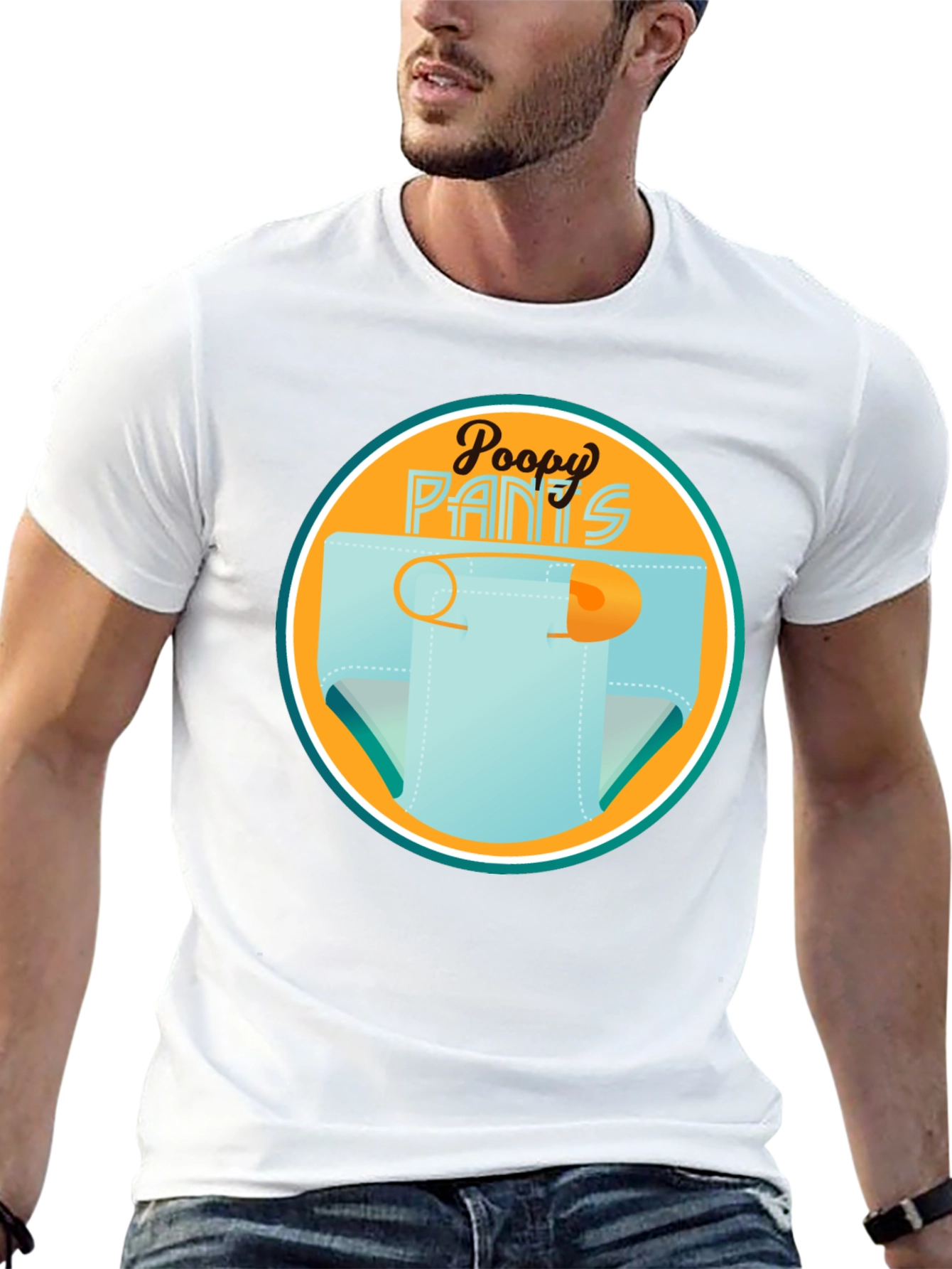 Poopy Pants Graphic T-Shirt - Unisex