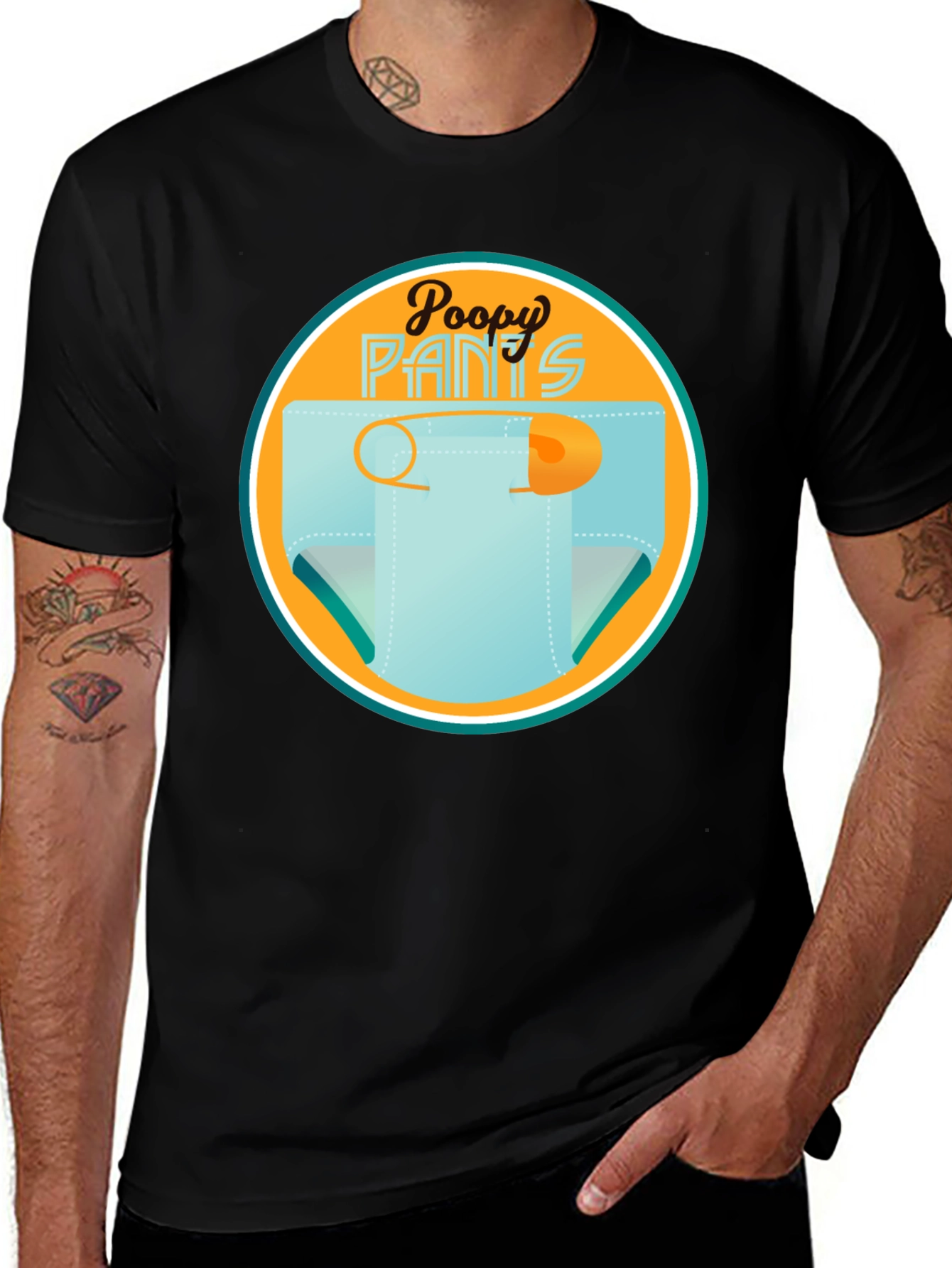 Poopy Pants Graphic T-Shirt - Unisex