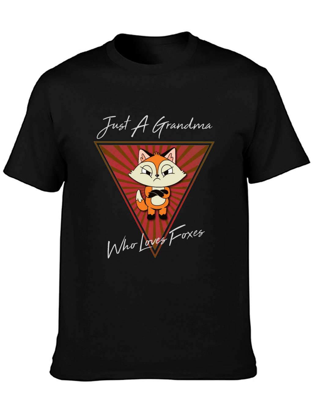 Just A Grandma Who Loves Foxes T-Shirt