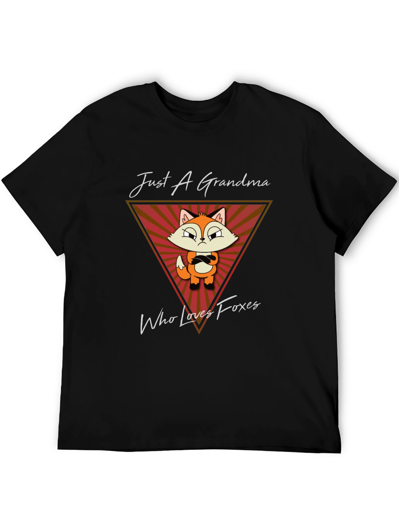 Just A Grandma Who Loves Foxes T-Shirt
