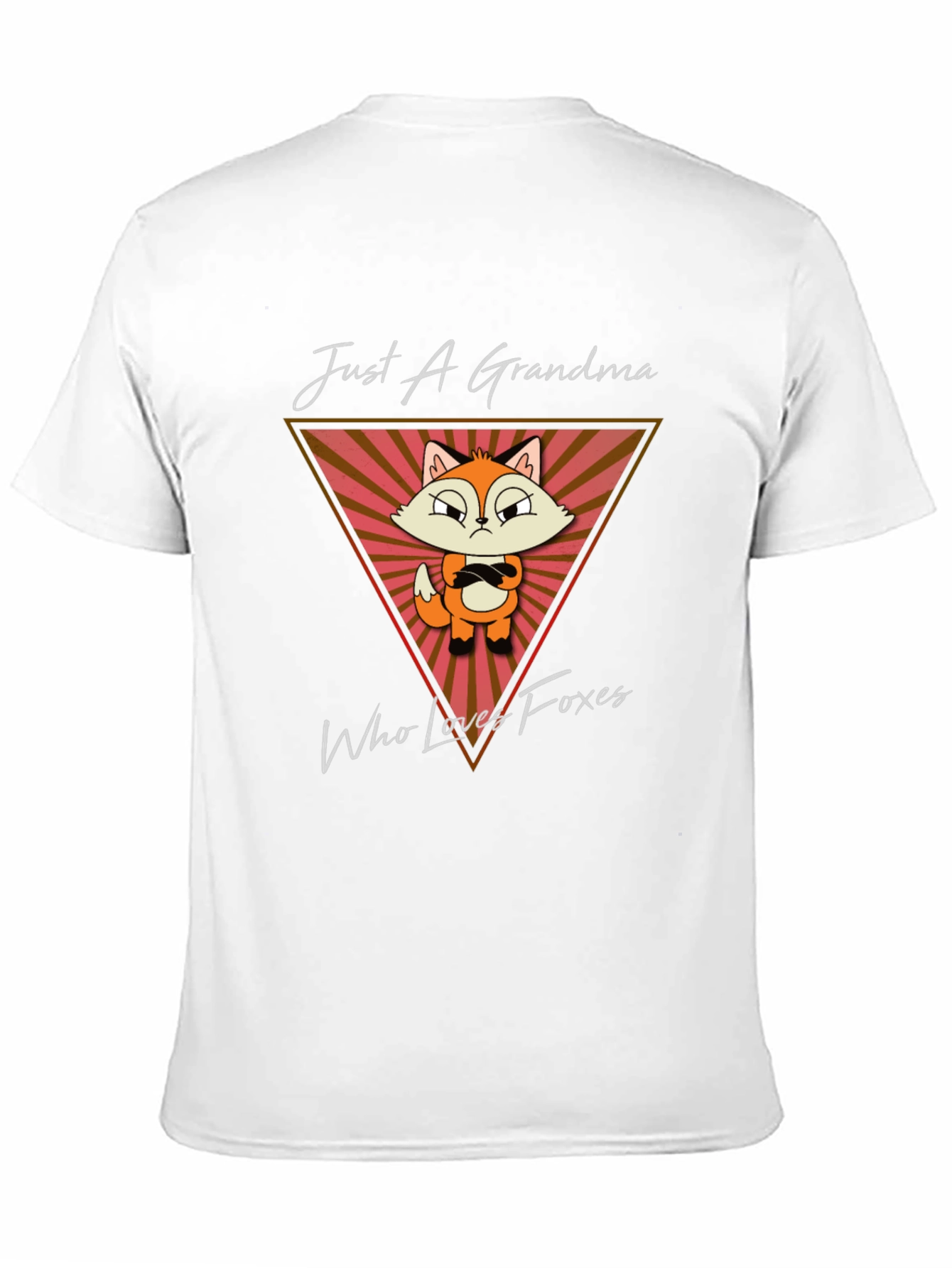 Just A Grandma Who Loves Foxes T-Shirt