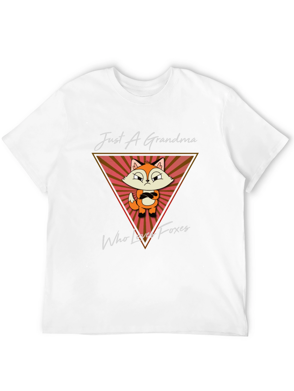 Just A Grandma Who Loves Foxes T-Shirt