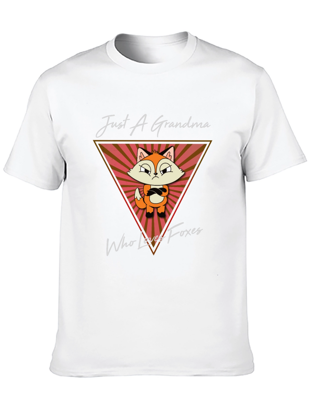 Just A Grandma Who Loves Foxes T-Shirt