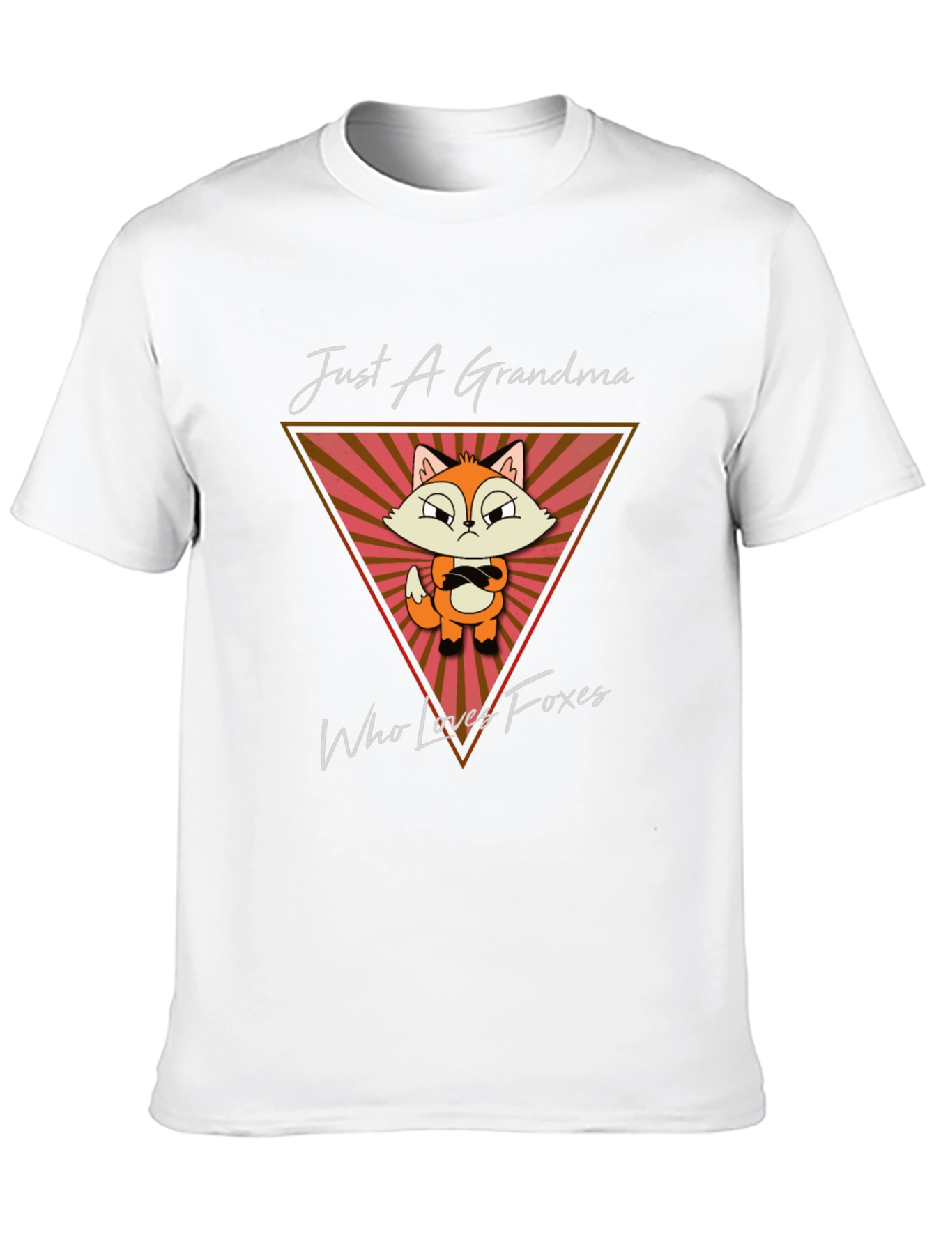 Just A Grandma Who Loves Foxes T-Shirt