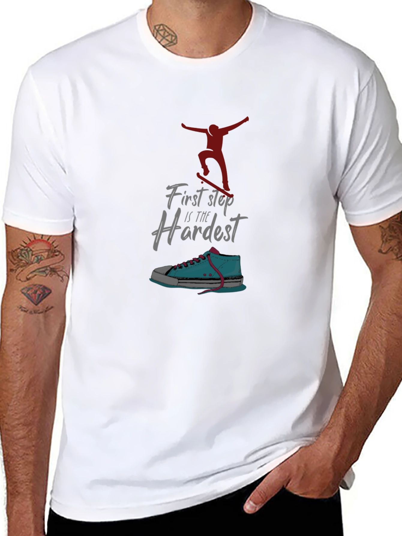 Skateboarding First Step Tee